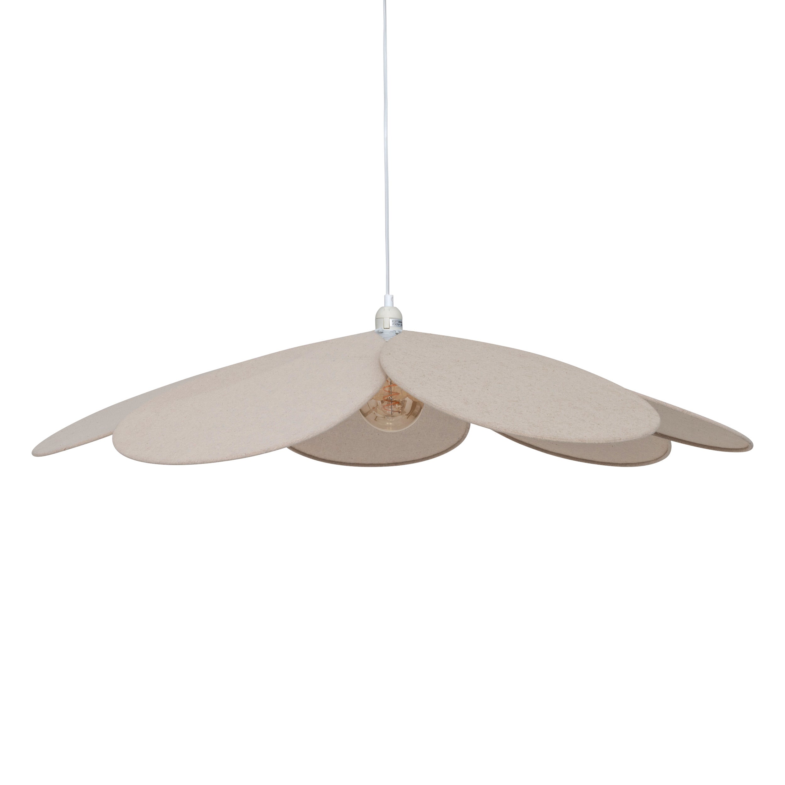 Atmosphera Kids Hanglamp Bloem - Ø100xH15cm - Beige
