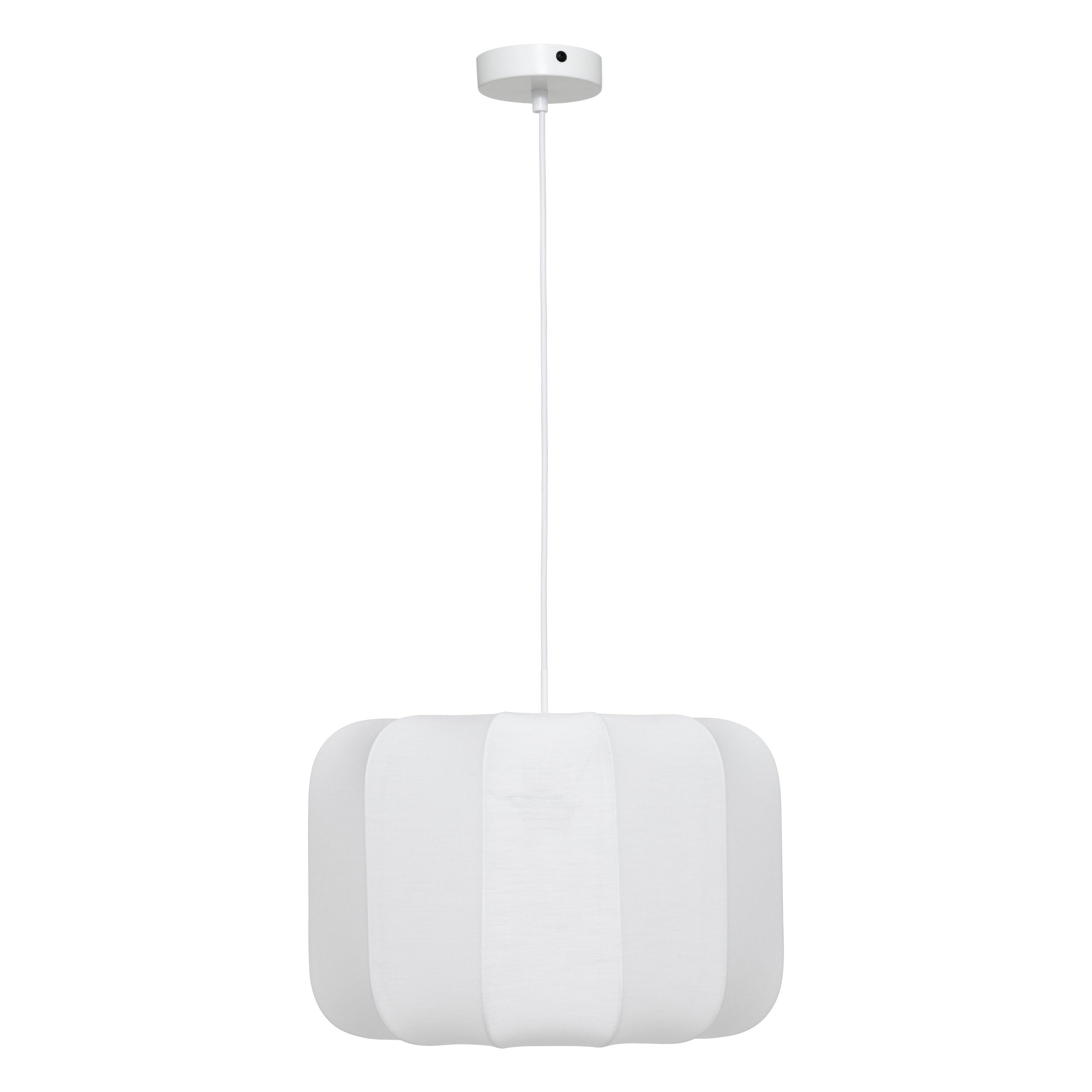 Atmosphera Hanglamp Tobie - Ø37xH24cm - Wit