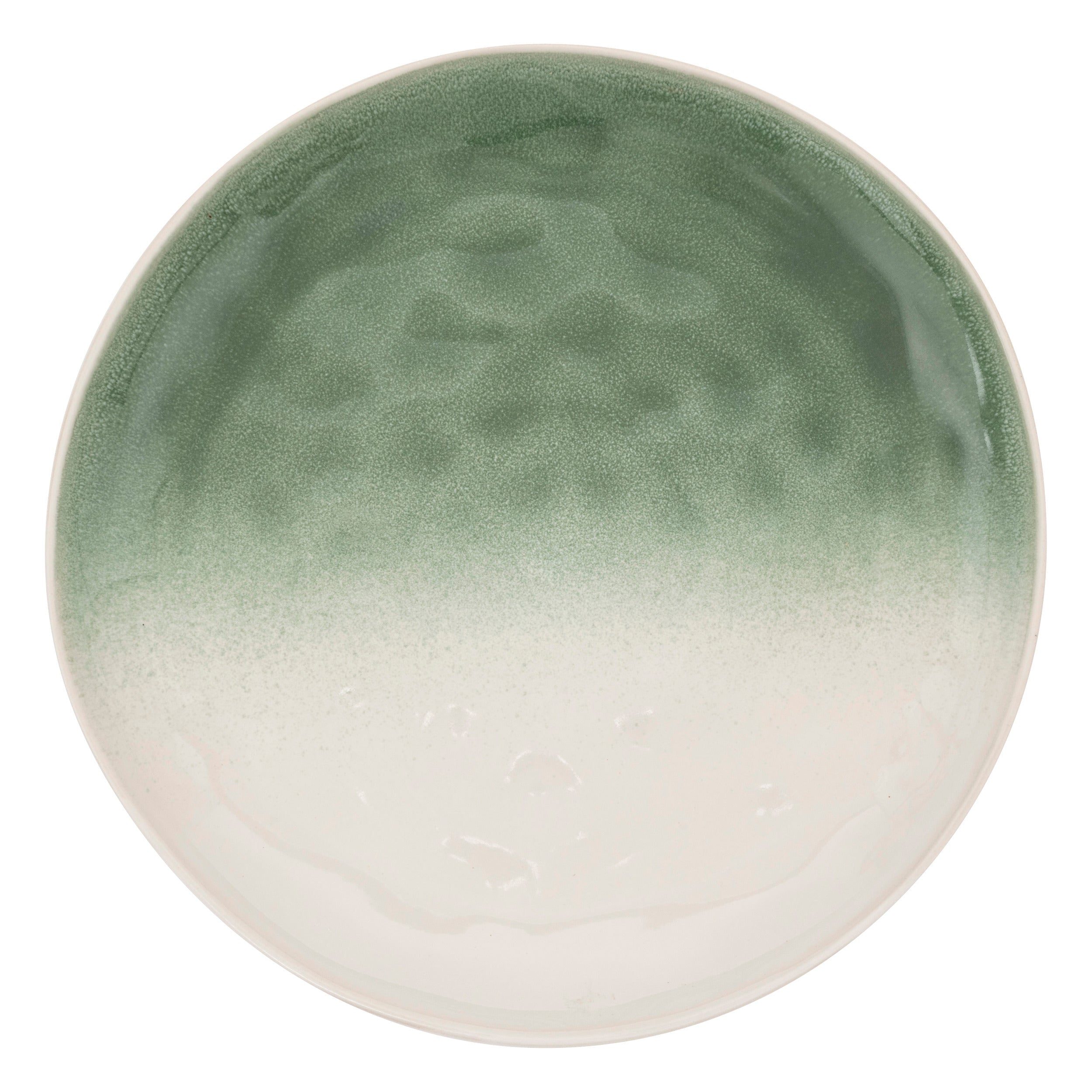Secret de Gourmet Mala Plat bord Ø27cm - Set van 6 stuks - Wit/Groen