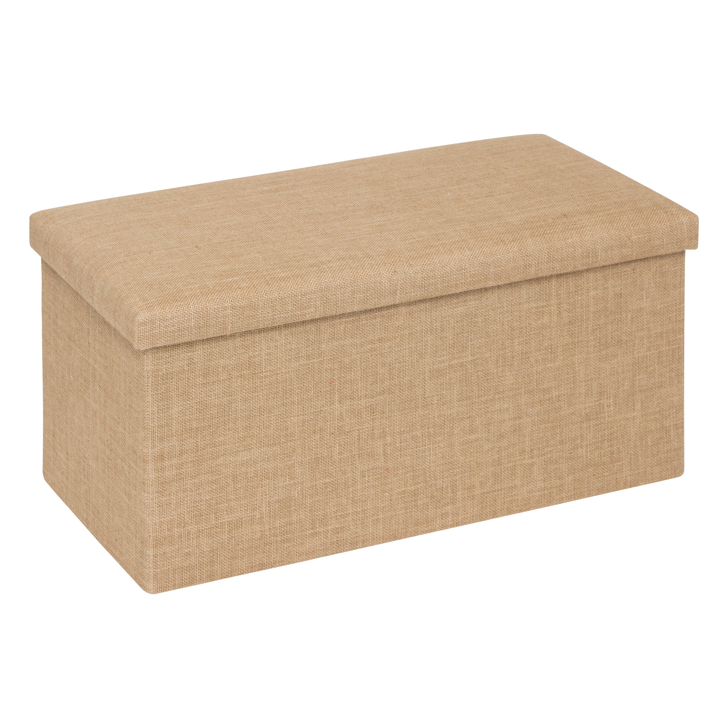 5Five Opvouwbare Opberger - Jute - Linnen beige - 76x38x38cm - Bruin