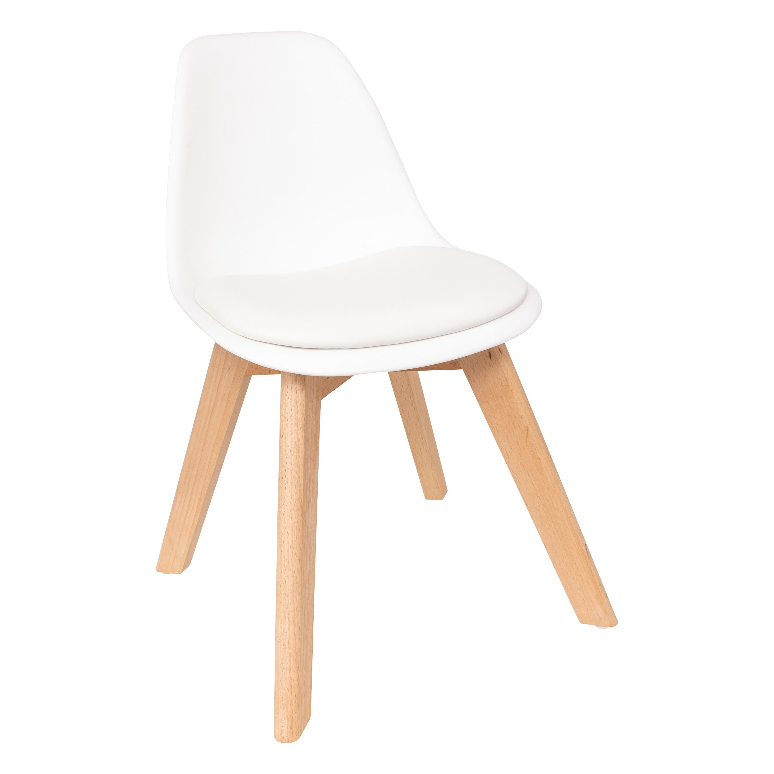 Atmosphera Kids Mini Baya High Chair - 55x31x39cm - blanc
