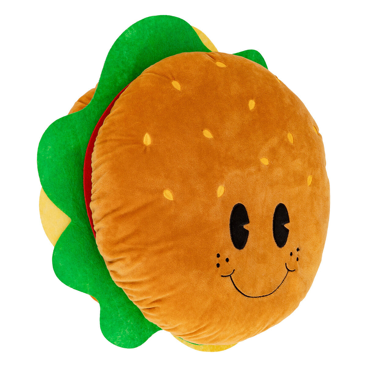 Atmosphera Kids Knuffel Hamburger - Ø33xH20cm - Bruin