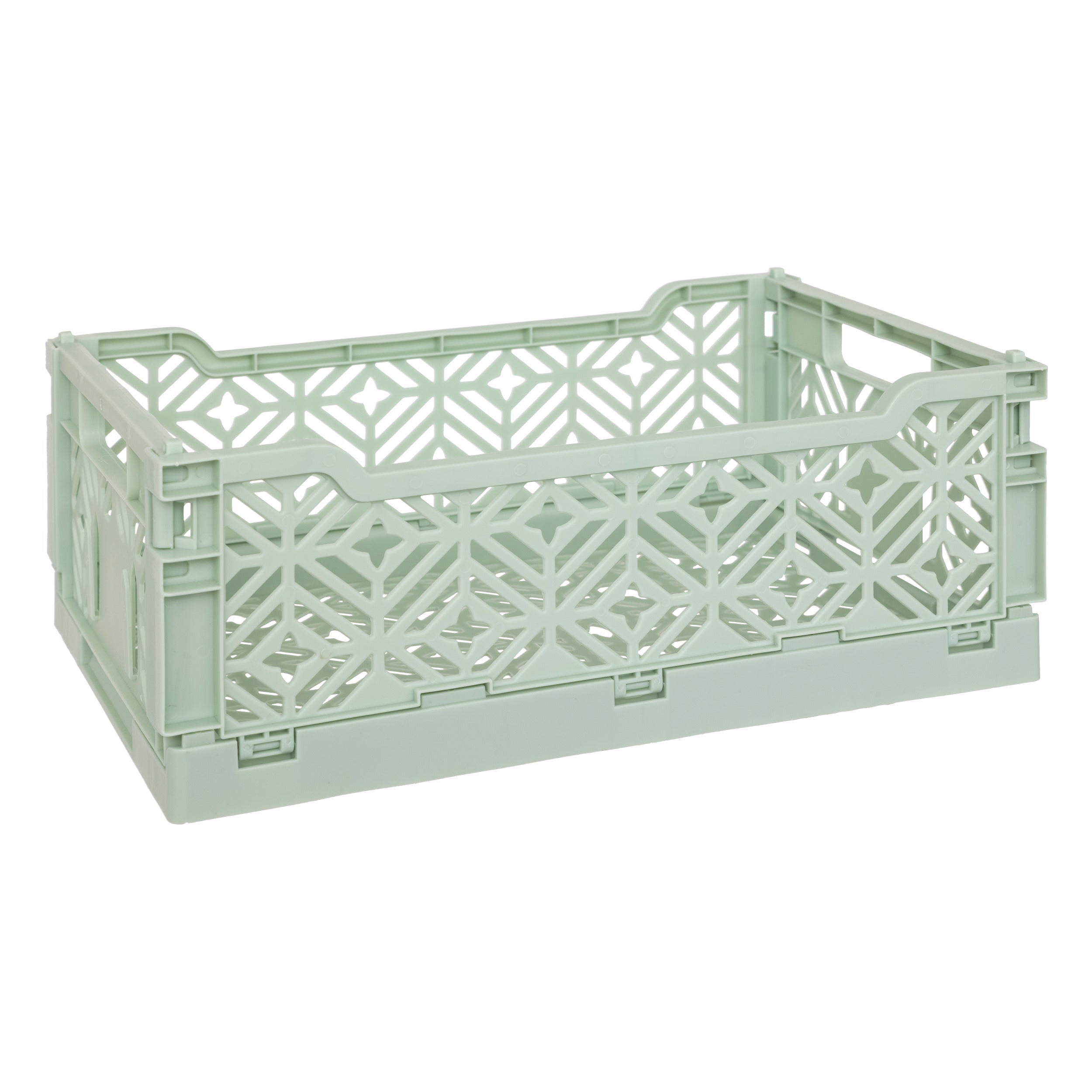 Atmosphera Kids Vouwkrat/Opbergkrat - Stapelbaar - 30x20x12cm - Groen