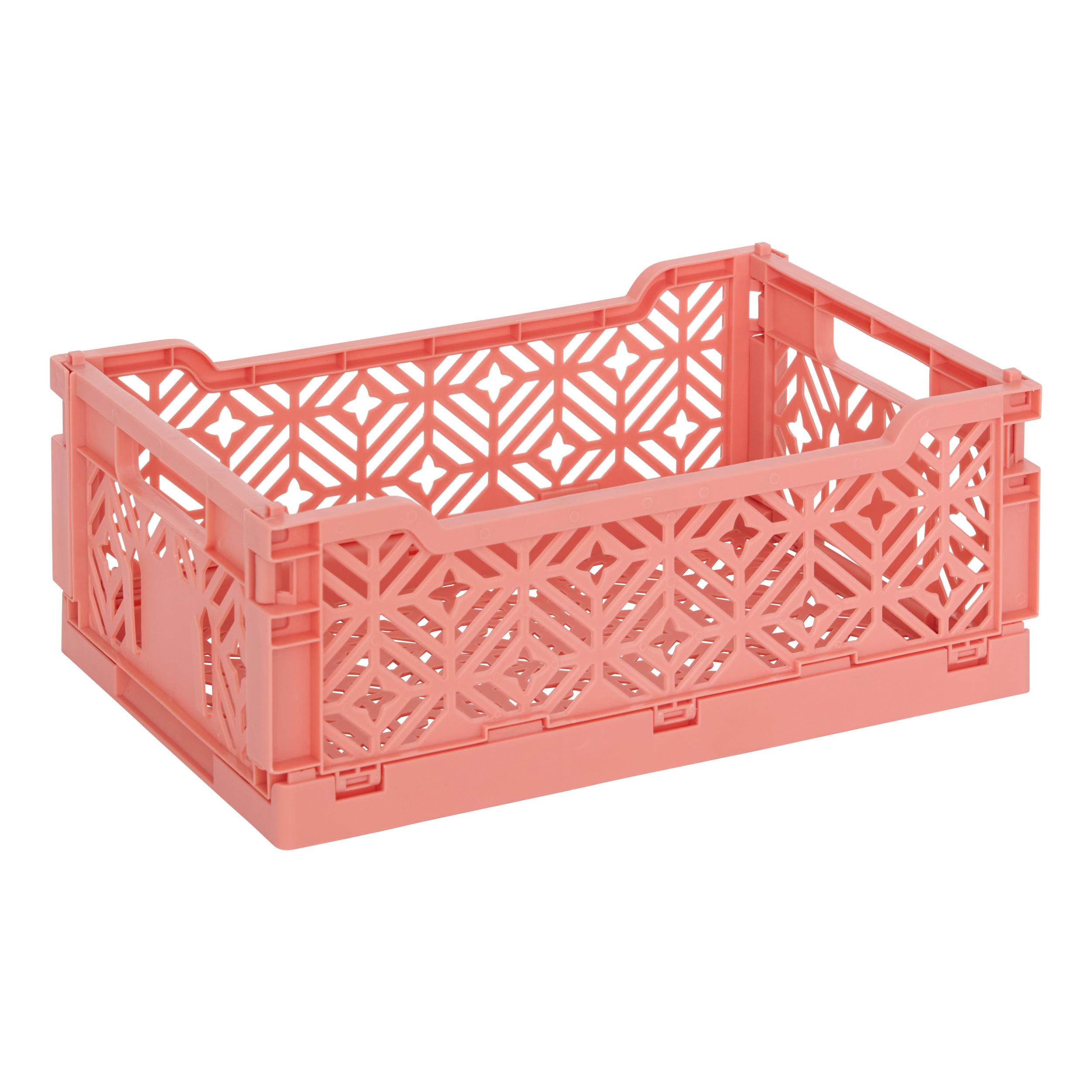Atmosphera Kids Vouwkrat/Opbergkrat - Stapelbaar - 30x20x12cm - Terracotta