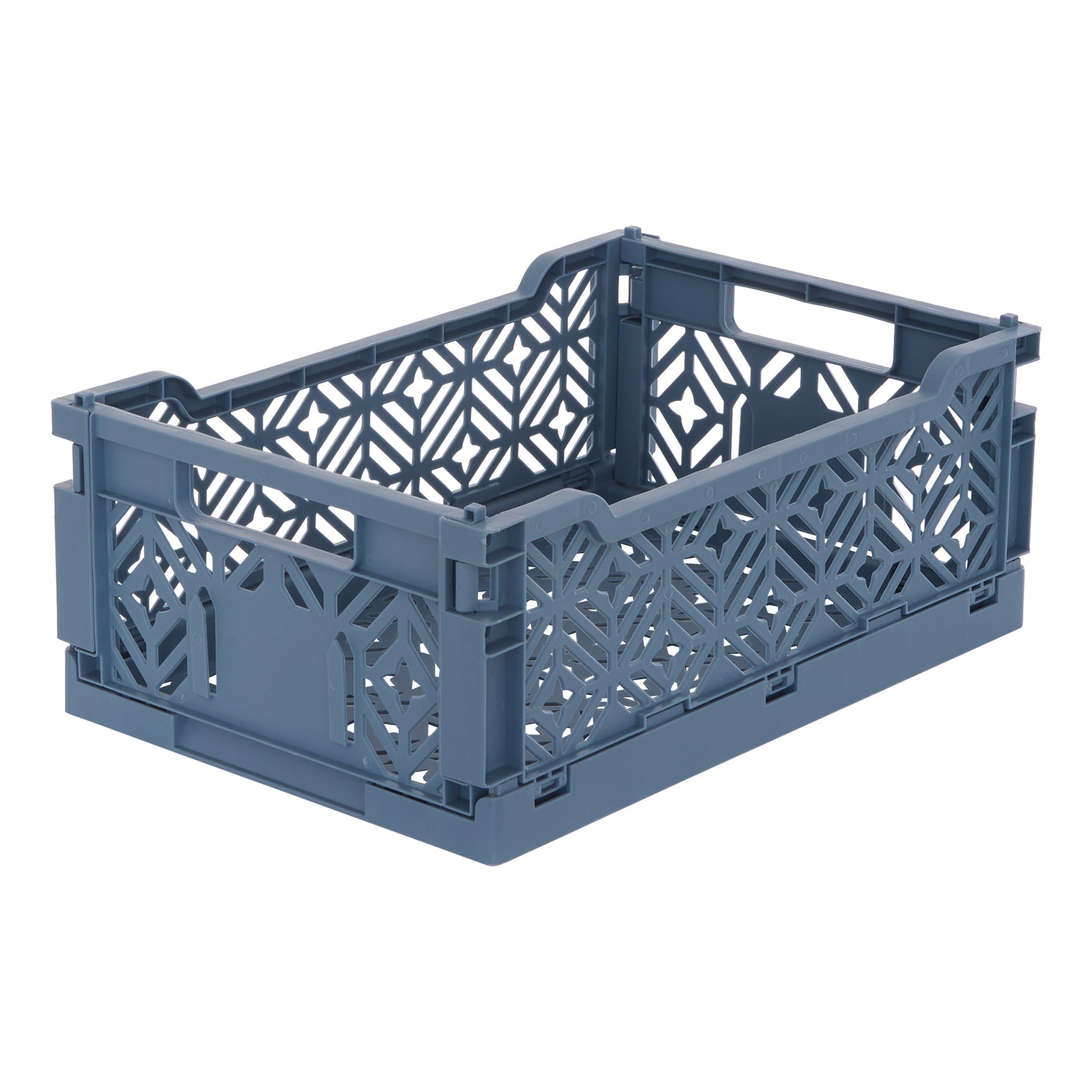 Atmosphera Kids Vouwkrat/Opbergkrat - Stapelbaar - 30x20x12cm - Donkerblauw