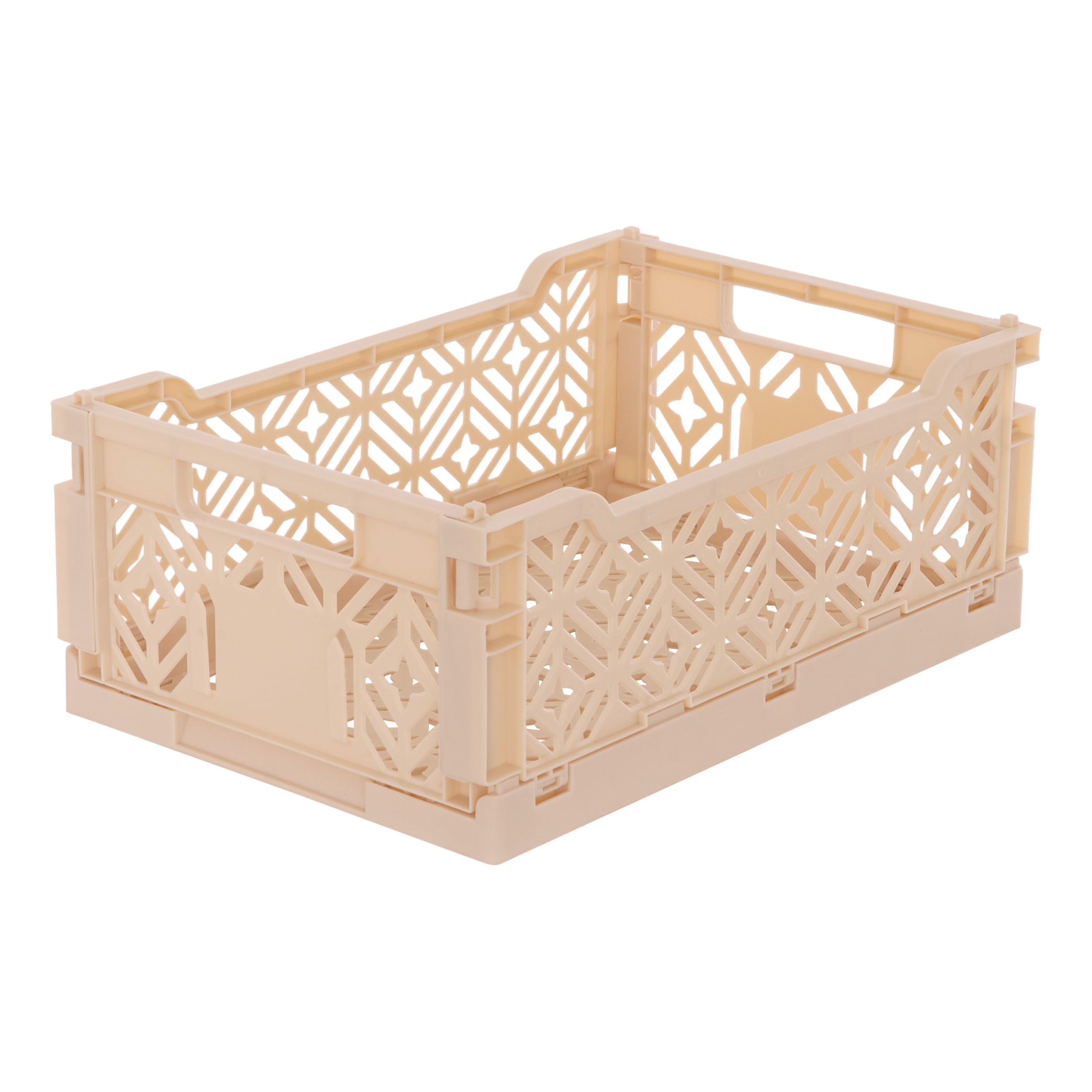 Atmosphera Kids Vouwkrat/Opbergkrat - Stapelbaar - 30x20x12cm - Beige