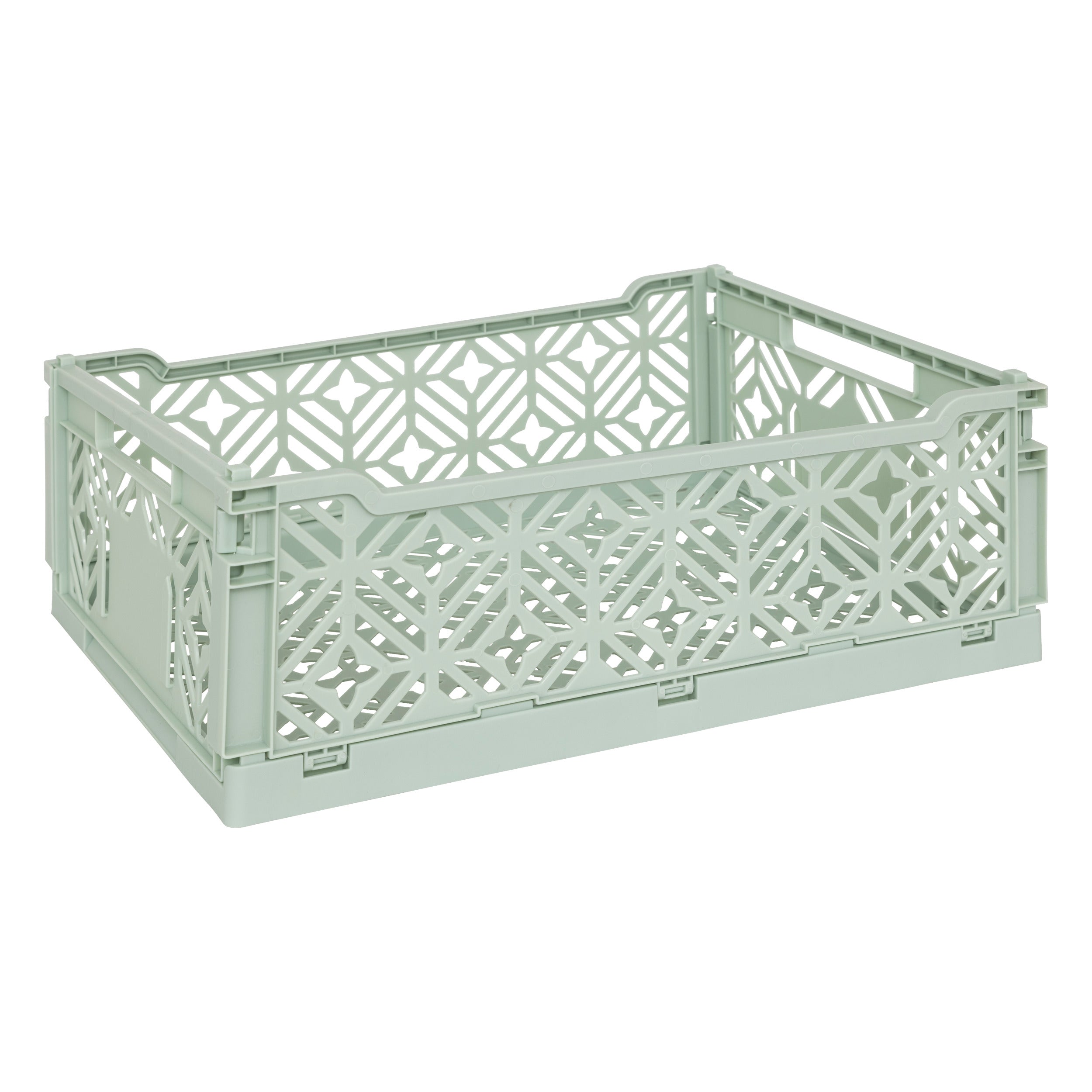 Atmosphera Kids Vouwkrat/Opbergkrat - Stapelbaar - 40x30x15cm - Groen
