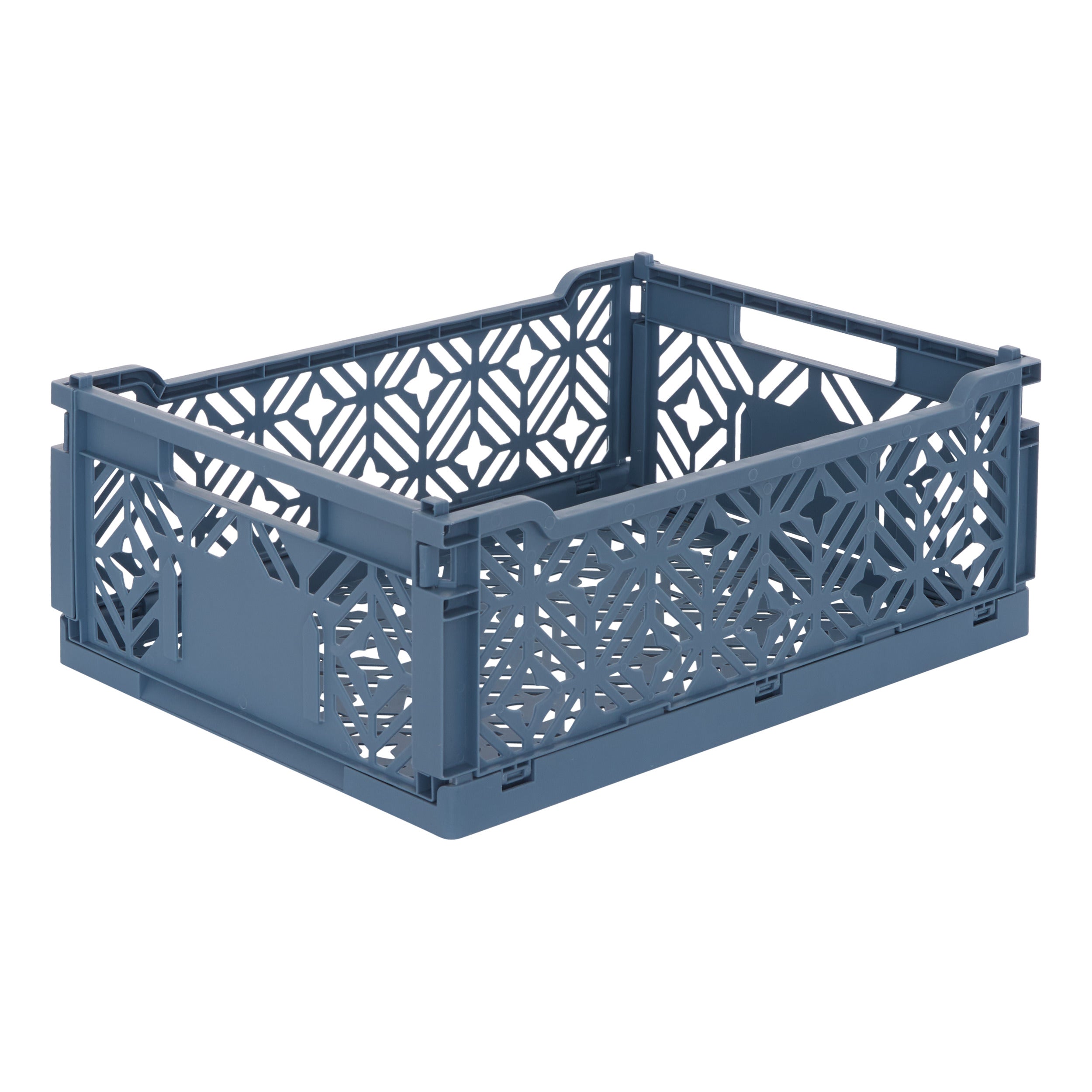 Atmosphera Kids Vouwkrat/Opbergkrat - Stapelbaar - 40x30x15cm - Donkerblauw
