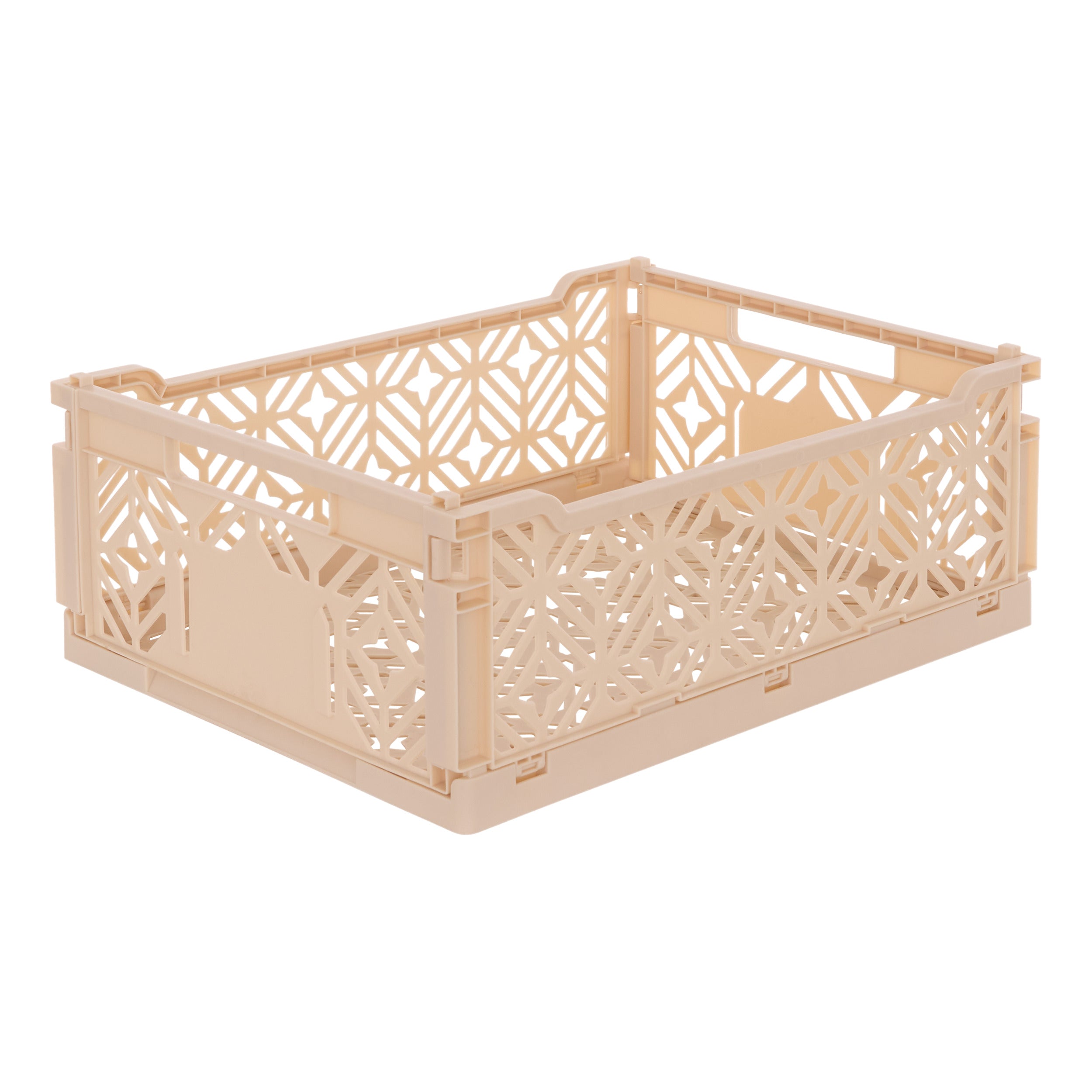 Atmosphera Kids Vouwkrat/Opbergkrat - Stapelbaar - 40x30x15cm - Beige