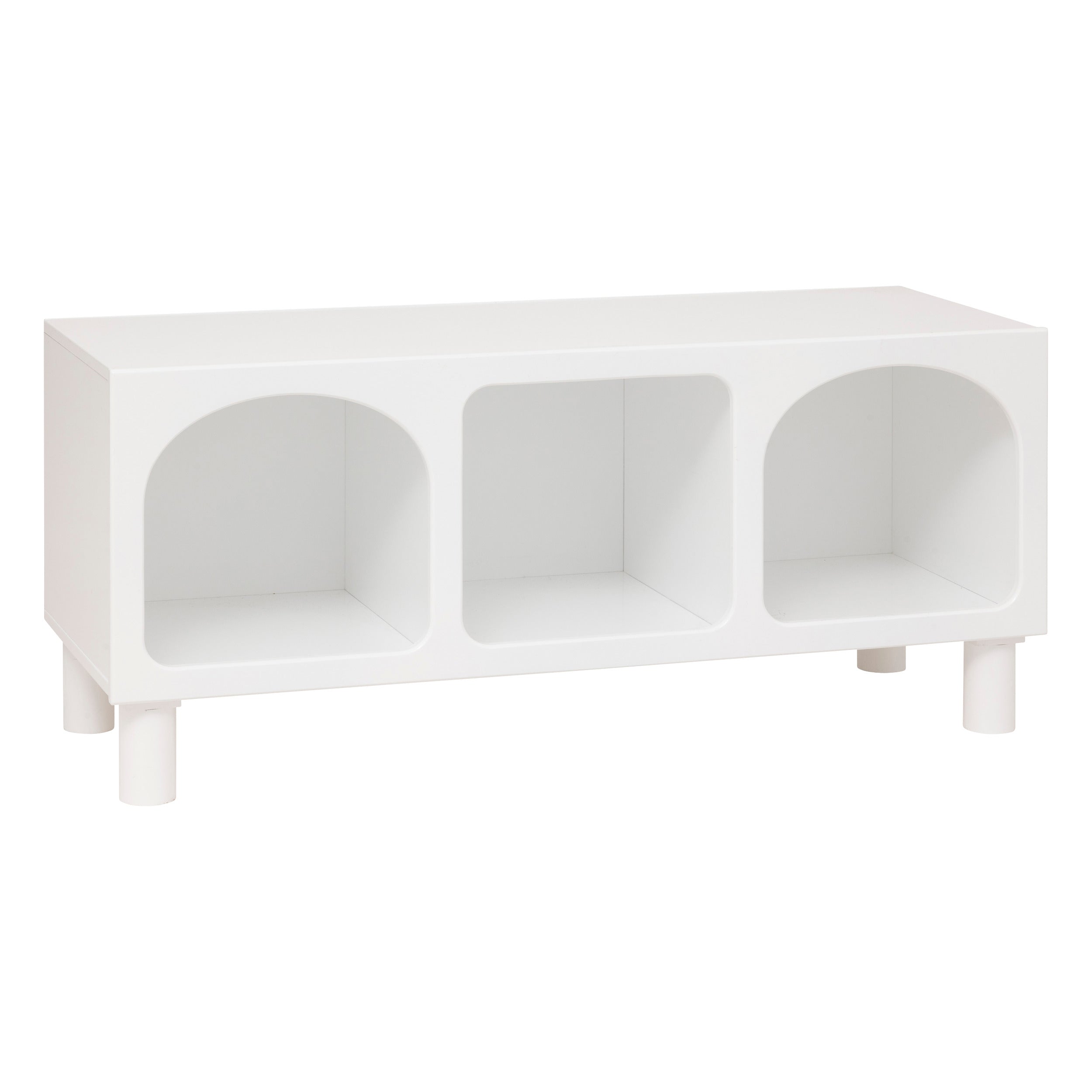Atmosphera Kids Tara Opbergmeubel - 90x32x40cm - Kinderkamer - Wit