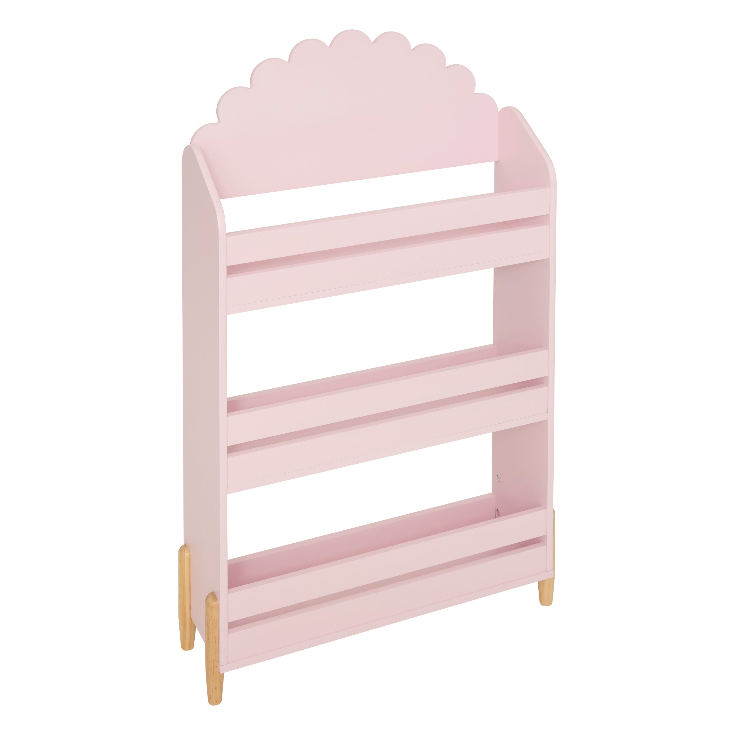 Atmosphera Kids Boekenkast Bloemen - 53x53xH56cm - Roze