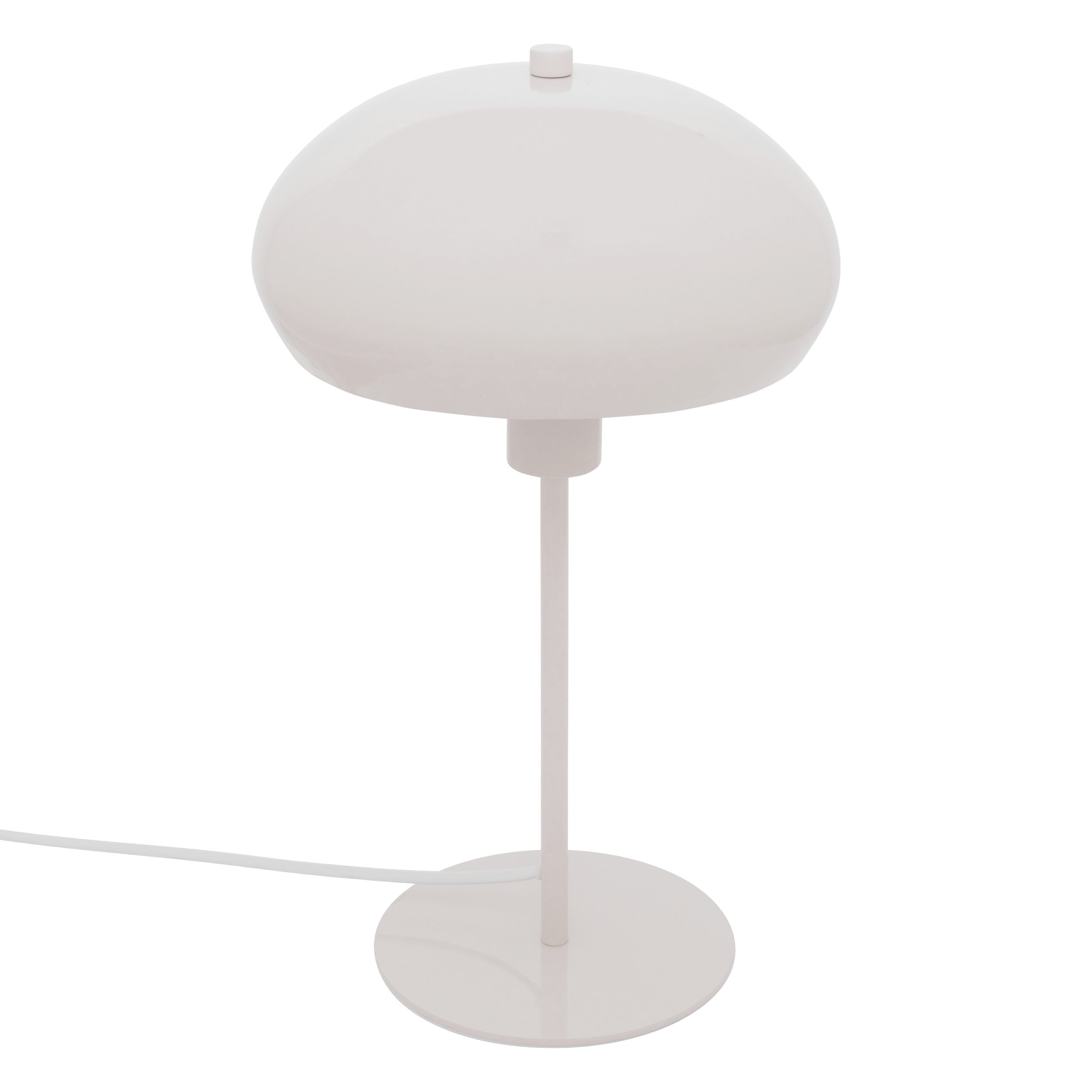 Atmosphera Hyacint Sphere Table Table Lampe - Ø22xh37cm - blanc / beige