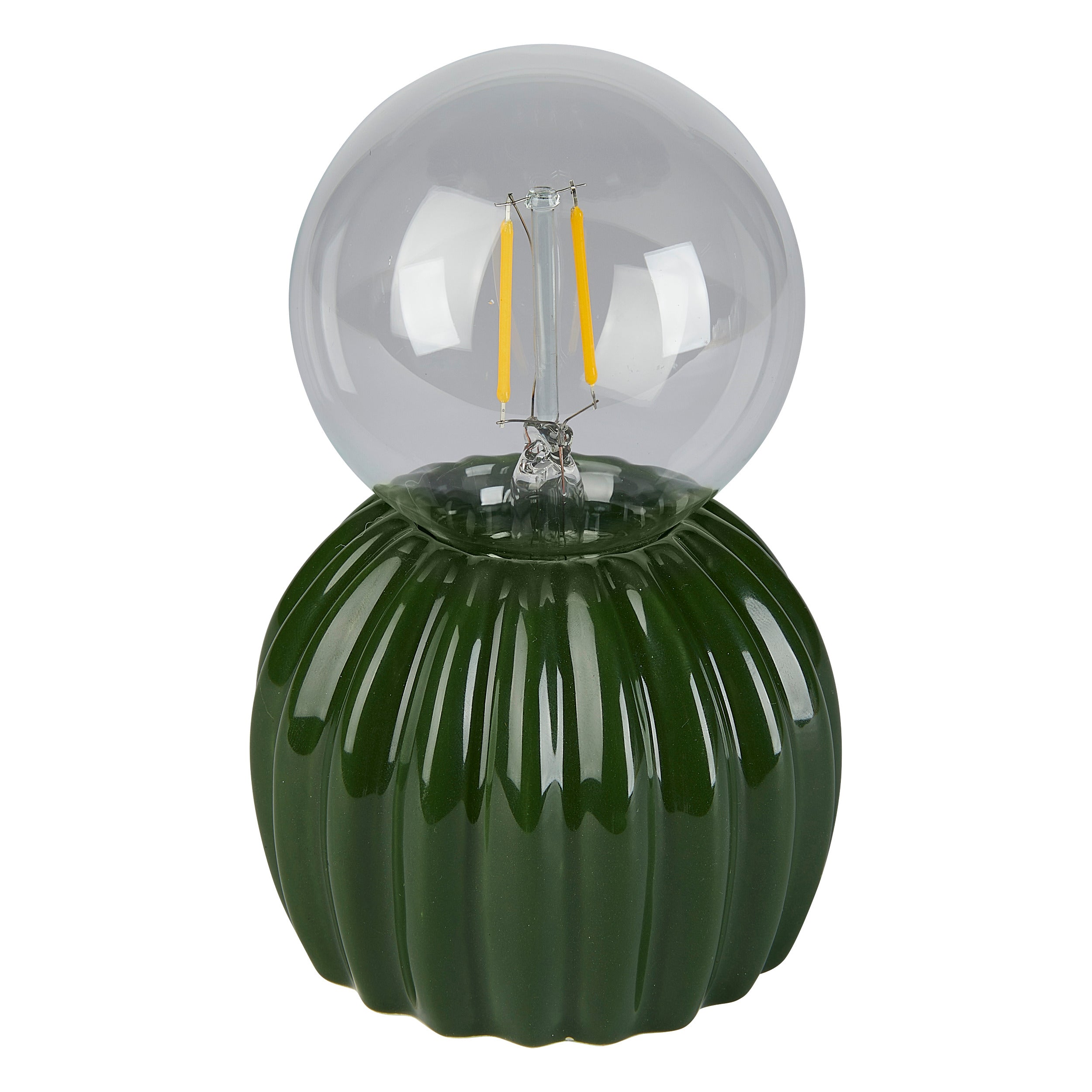 Atmosphera Cactos LED Tafellamp - Ø10xH17cm - Groen
