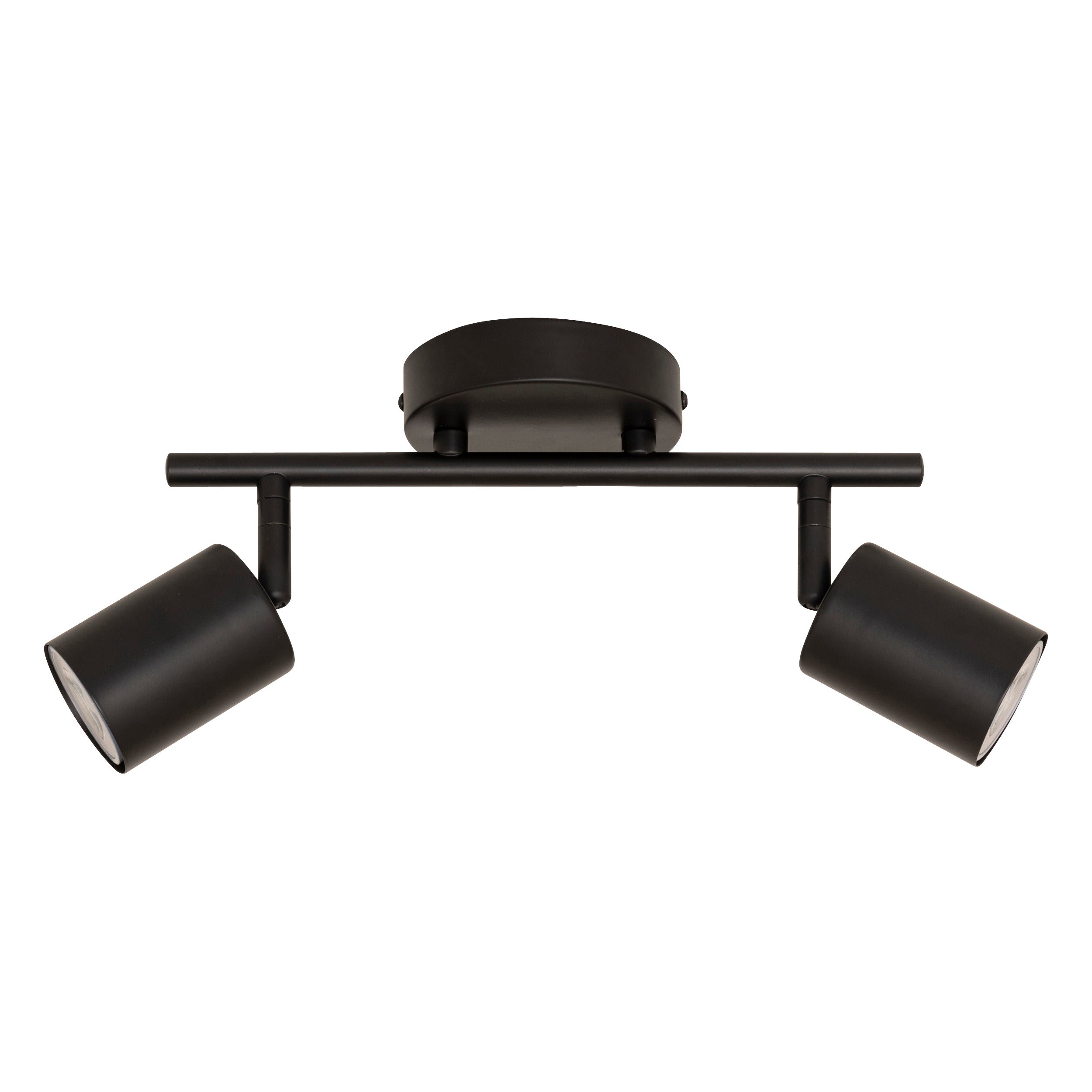 Atmosphera Vico Plafondlamp - 28x10x17cm - Zwart