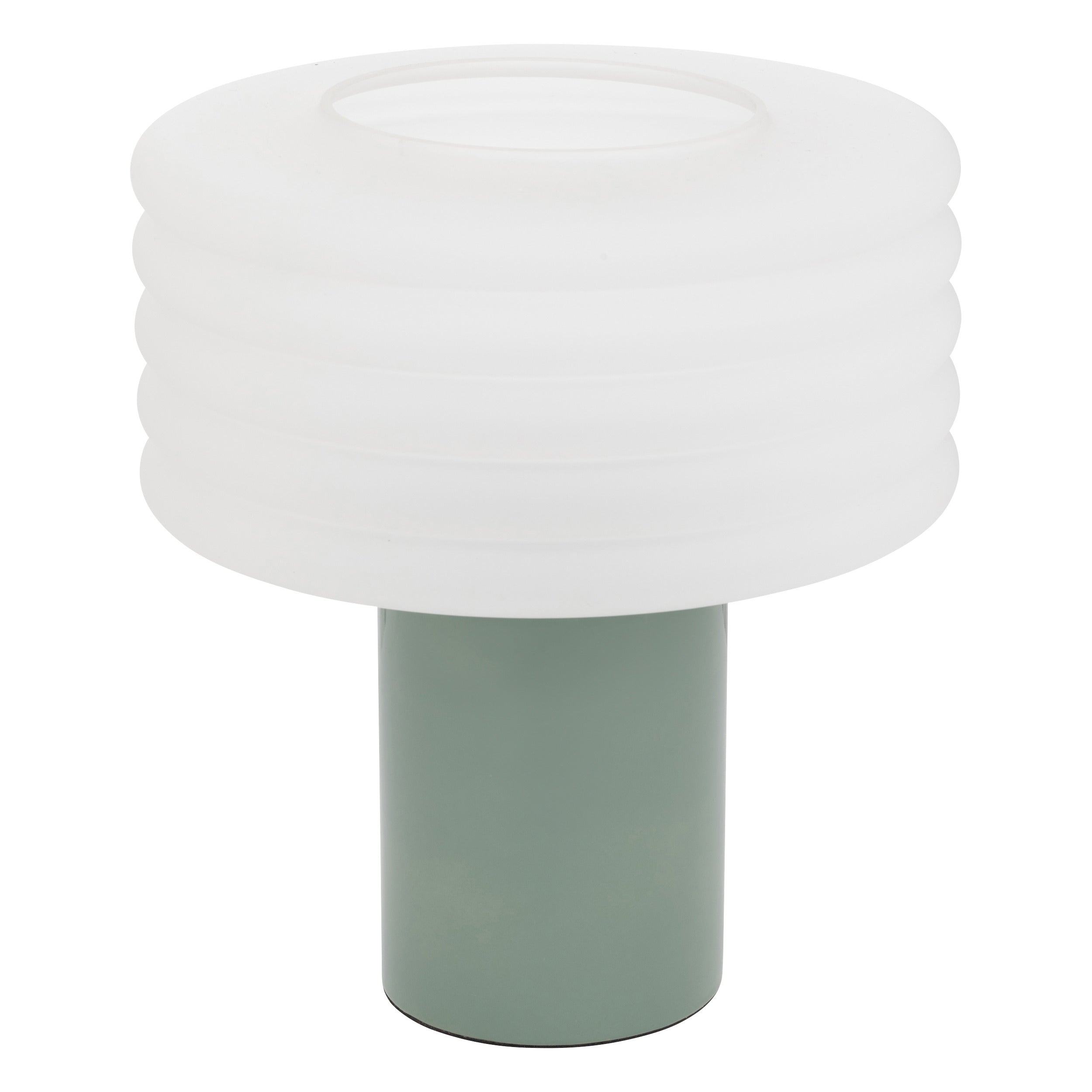 Atmosphera Asti Tafellamp - Ø32xH36cm - Limoengroen