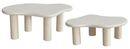 Atmosphäre Tanae Couchtisch - Ø70xh45cm - Beige