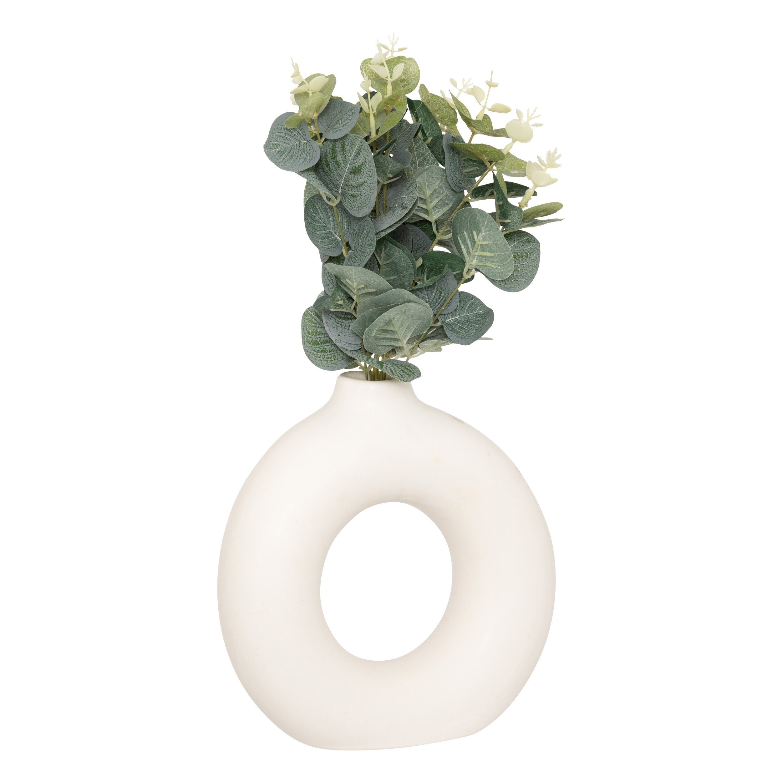 Atmosphère plante artificielle plante suspendue avec pot - 16x16x31cm - noir / vert