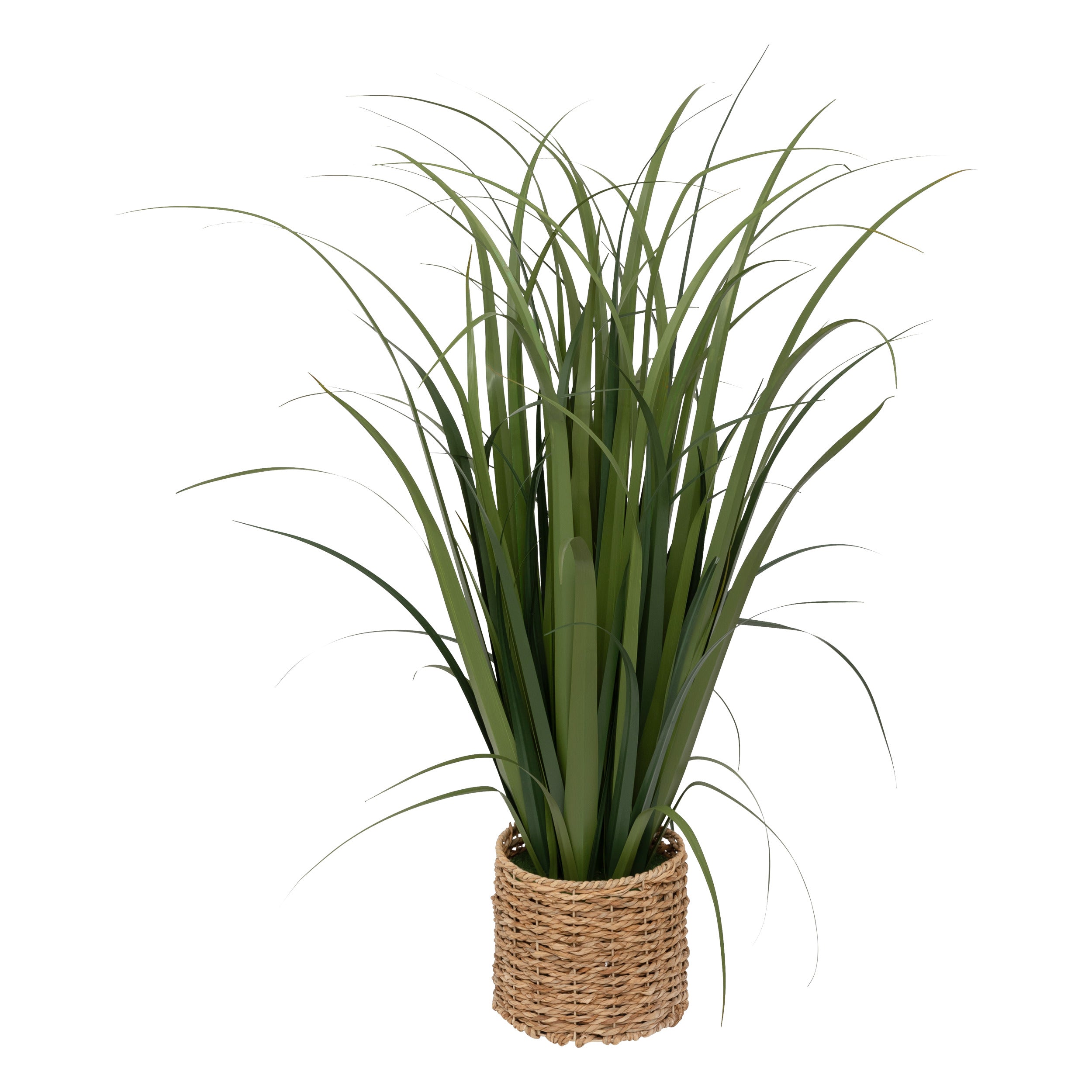 Atmosphera artificial plant hanging plant with pot - 16x16x31cm - black/green
