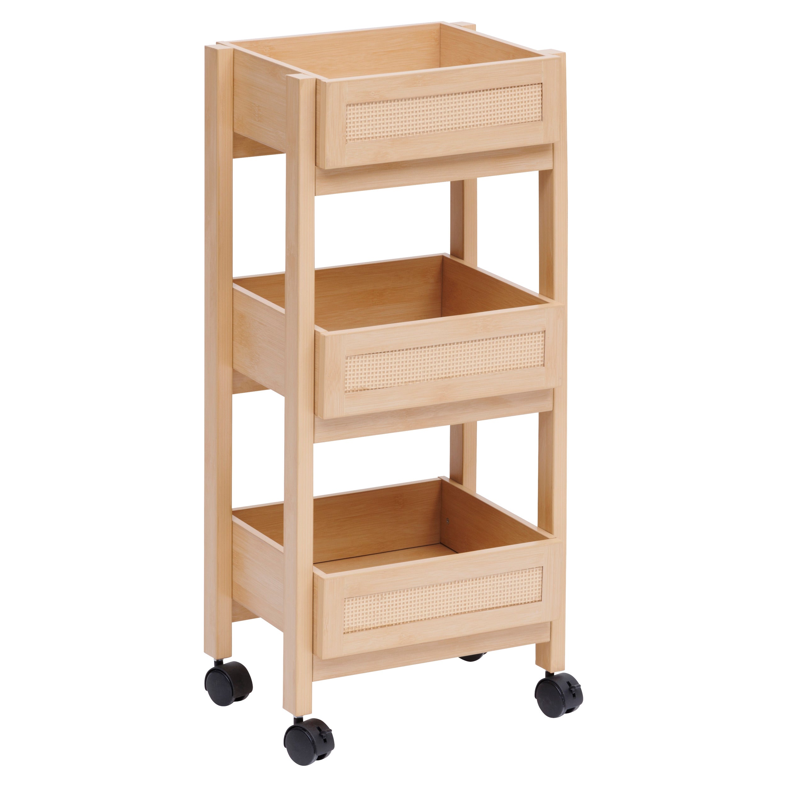 5Five Kitchen trolley black incl. accessories - Black