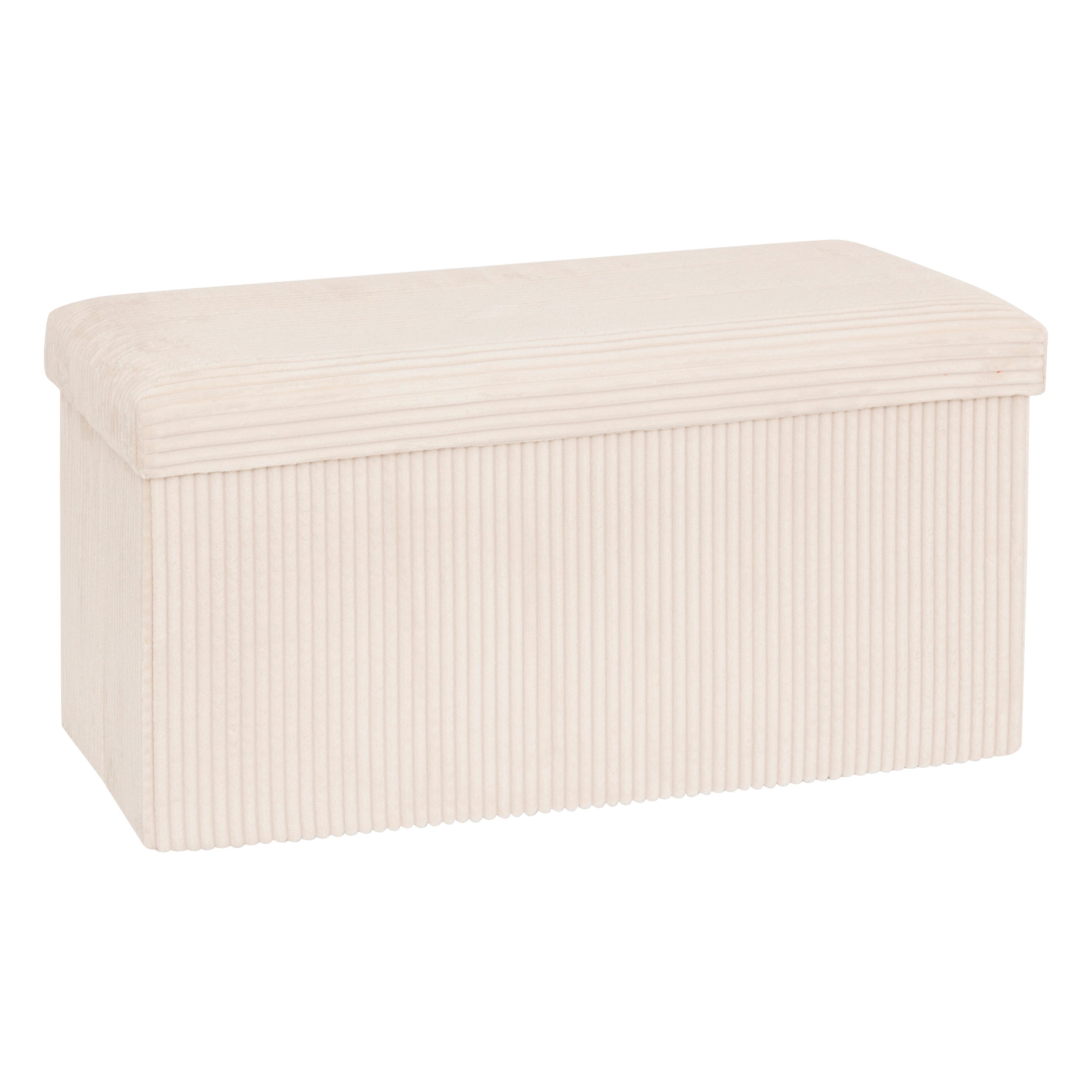 Atmospaa Poef Velvet - 76x38x38cm - faltbar - Inkblauw