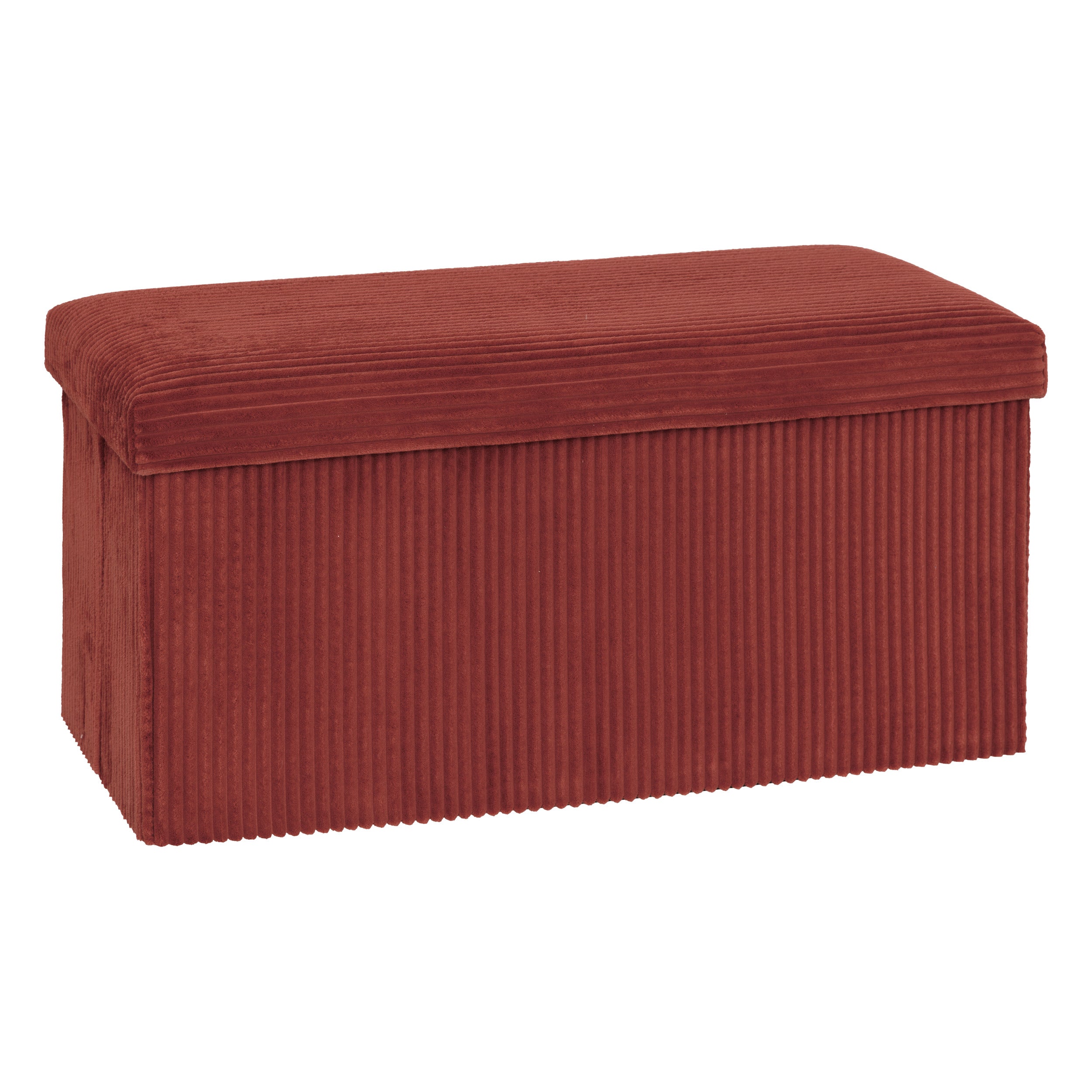 Atmospaa Poef Velvet - 76x38x38cm - faltbar - Inkblauw