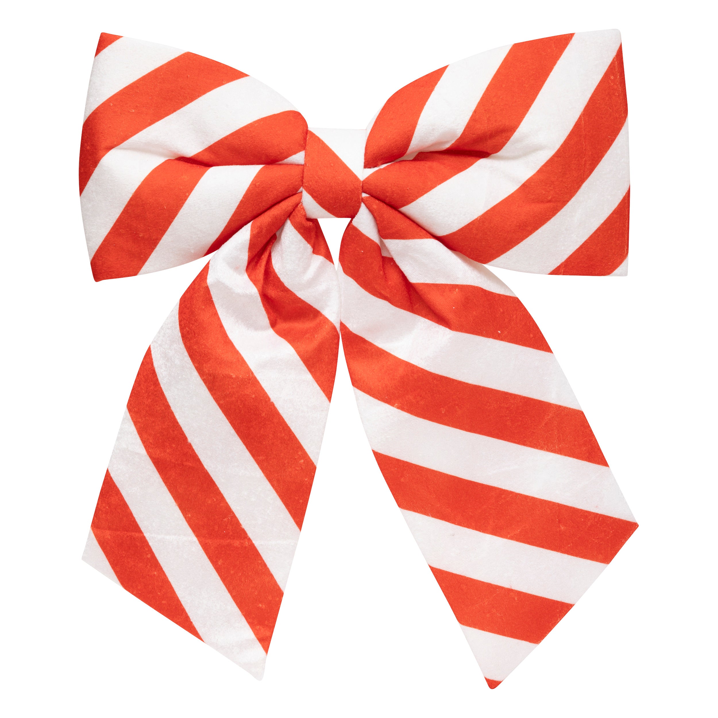 Féréric Lights and Christmas Christmas String - Ensemble de 2 - Striped Red avec blanc - 40x60cm - pour l'arbre de Noël