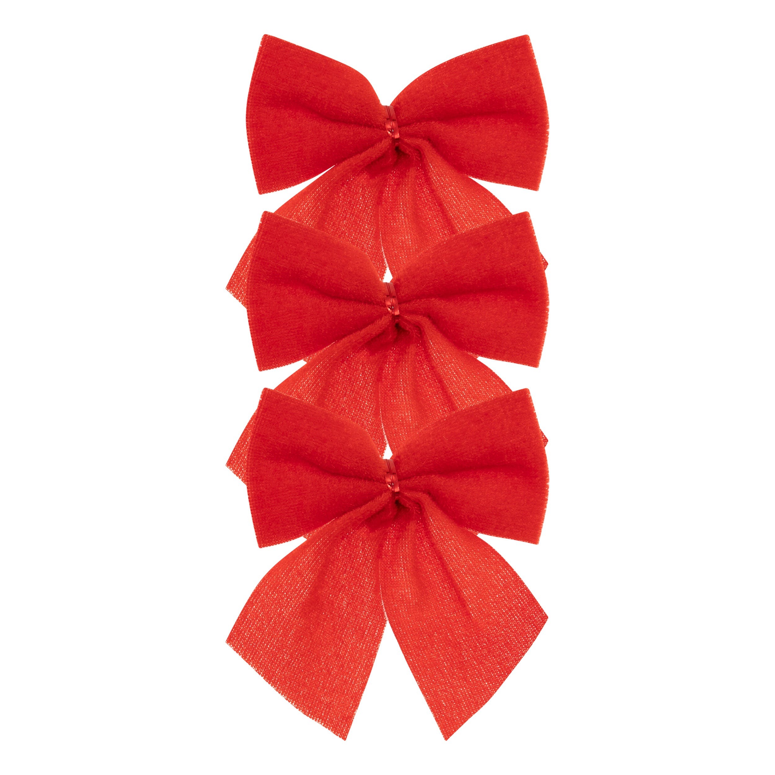 Féréric Lights and Christmas Christmas String - Ensemble de 2 - Striped Red avec blanc - 40x60cm - pour l'arbre de Noël