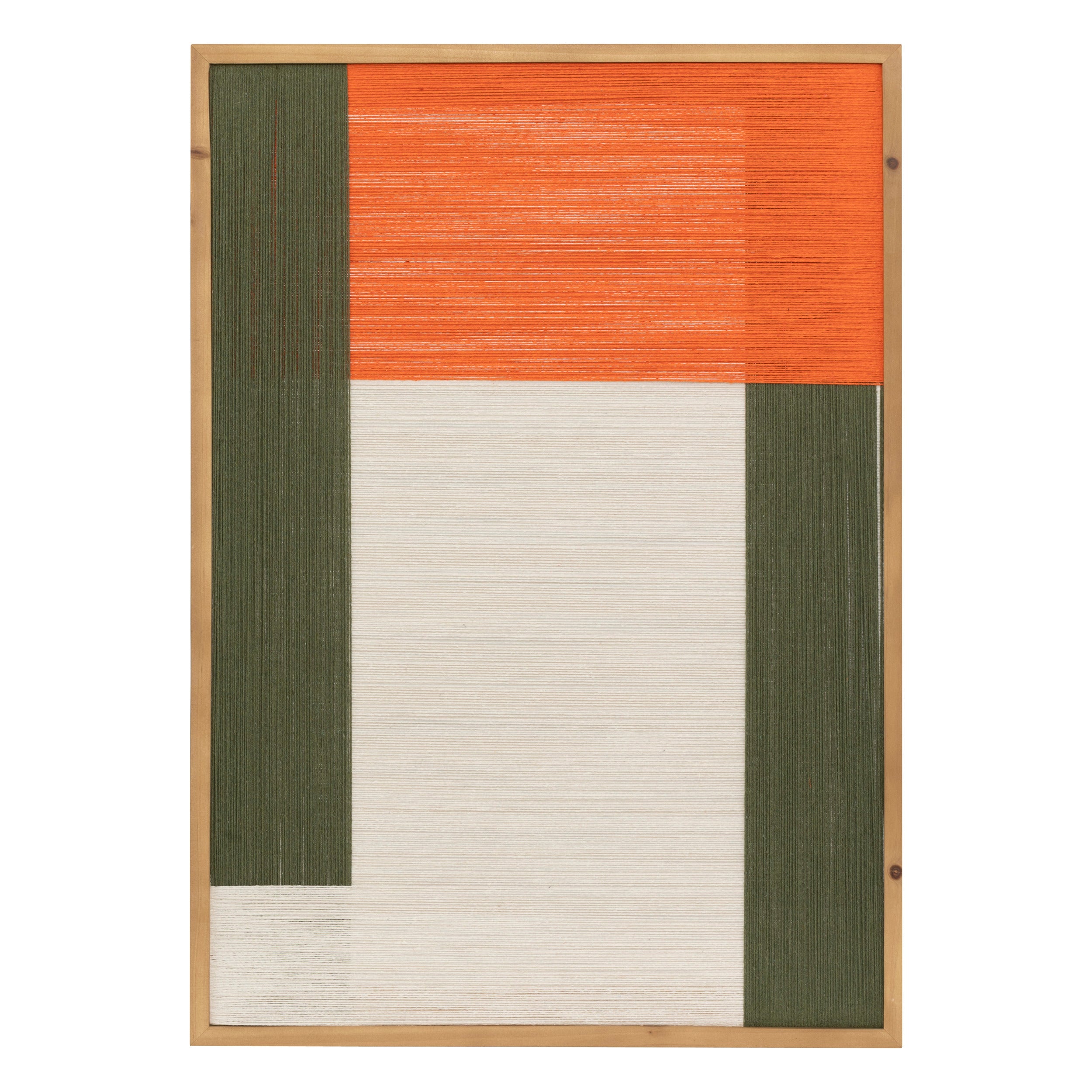 Atmosphera Tissia Wanddecoratie met print - 50x70cm - Multi