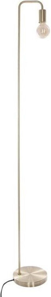 Lampadaire en métal doré -