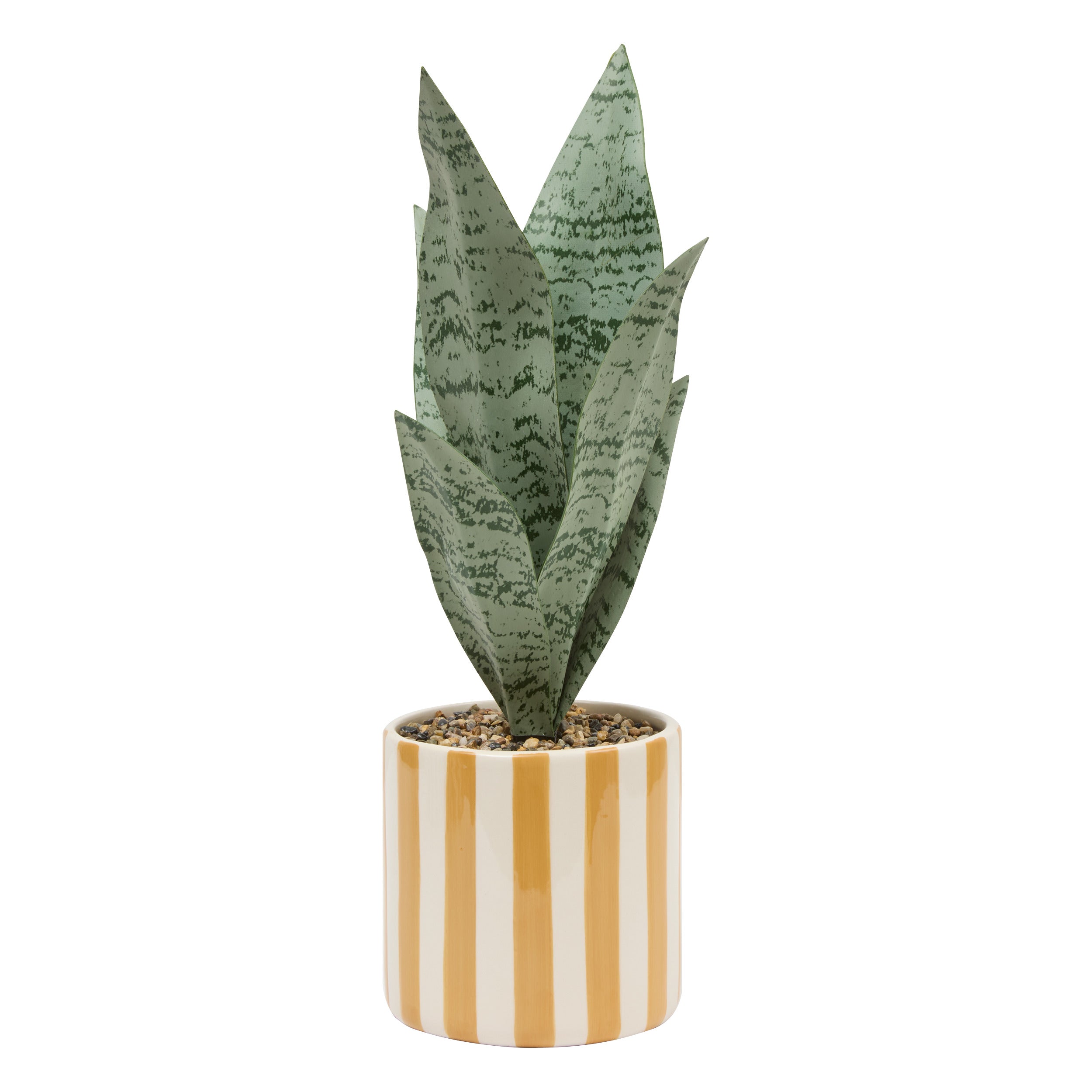 Atmosphera artificial plant hanging plant with pot - 16x16x31cm - black/green
