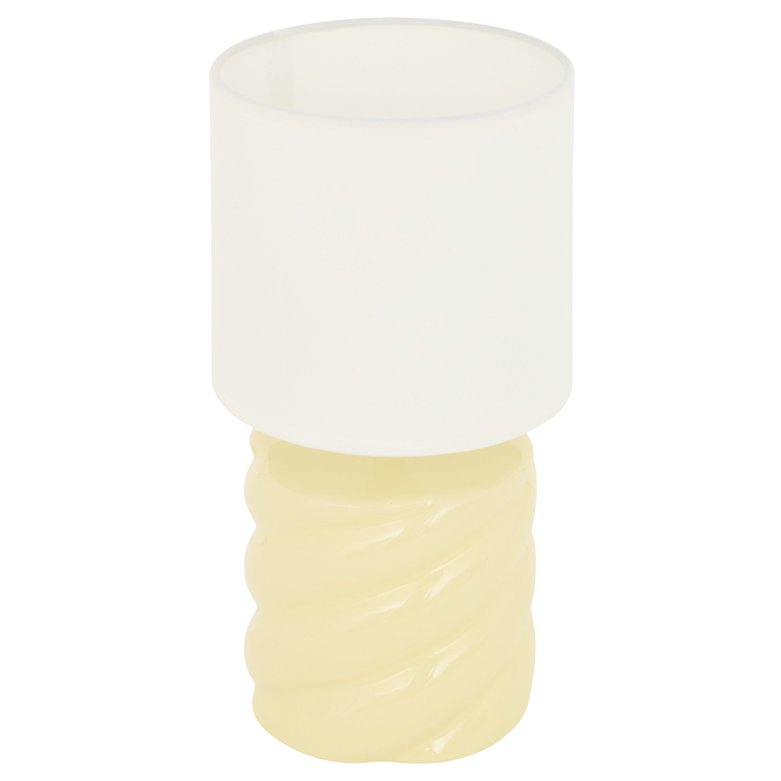Atmosphera Lito Tischlampe/Pilzlampe - Ø20xH25cm - Schwarz