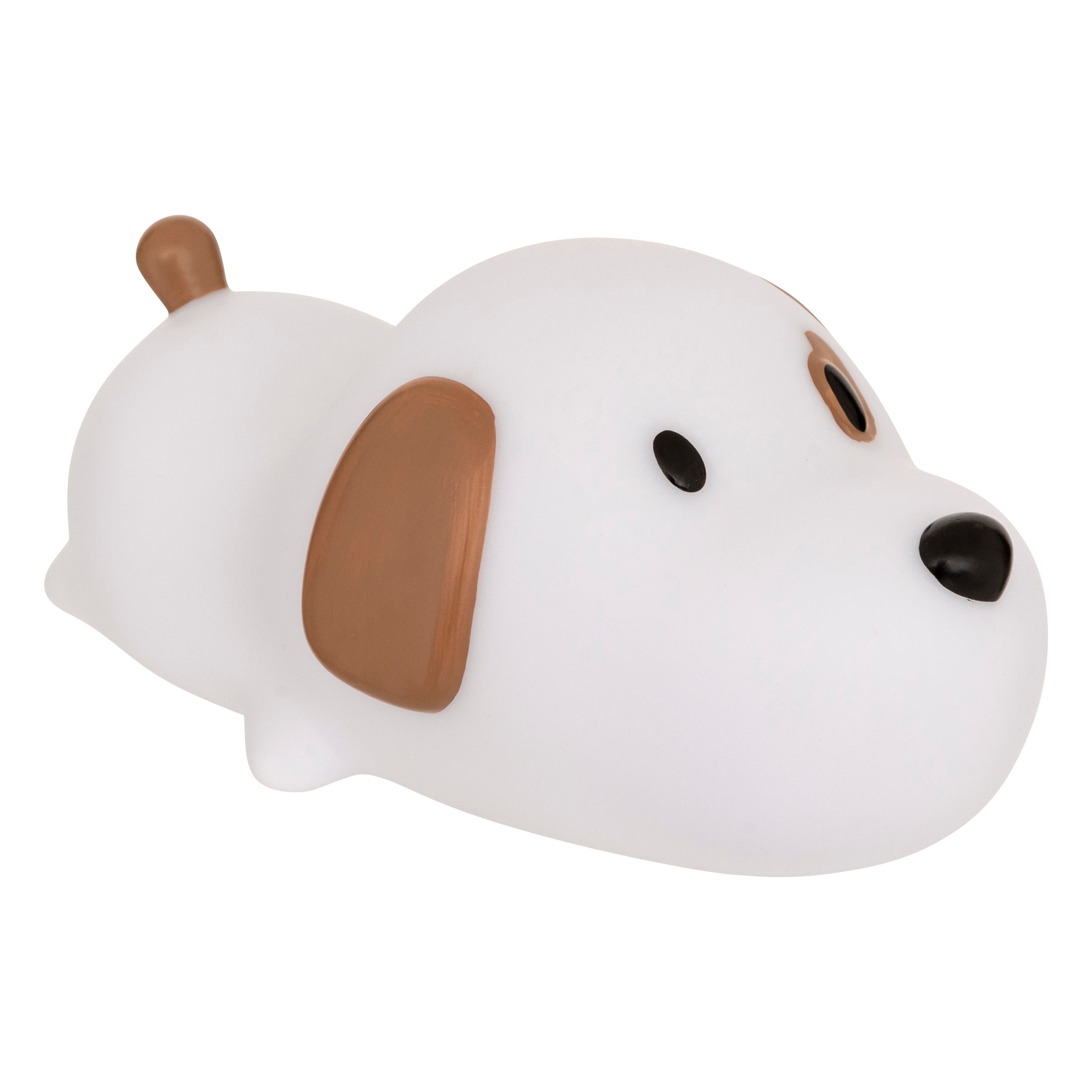 Atmospaa Kids Night Lamp Dog Scott - 16x9x7cm - arbeitet auf Batterien - Weiß