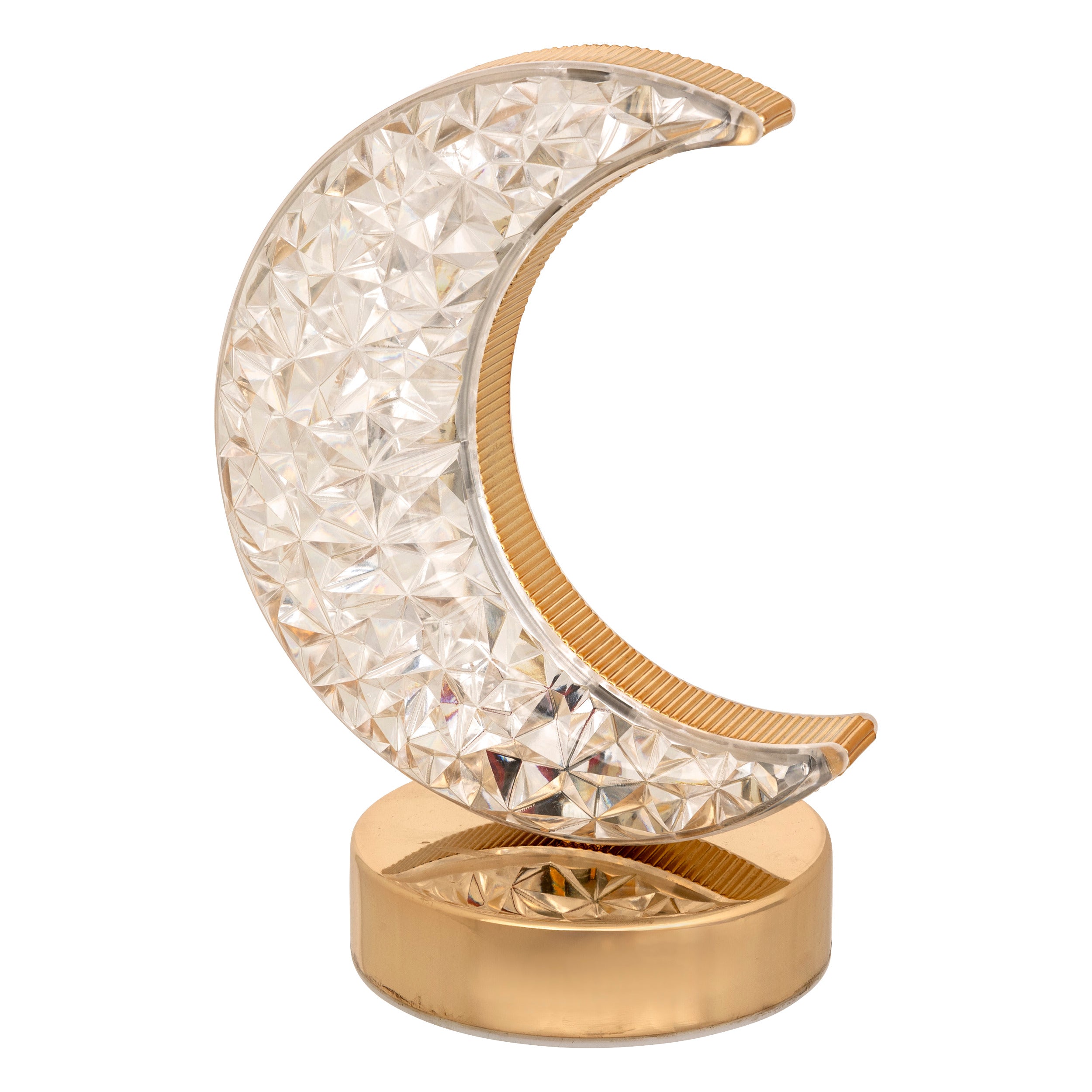 Atmosphera Kids Bella Maanvorm Tafellamp - 14x10x19cm - Goud