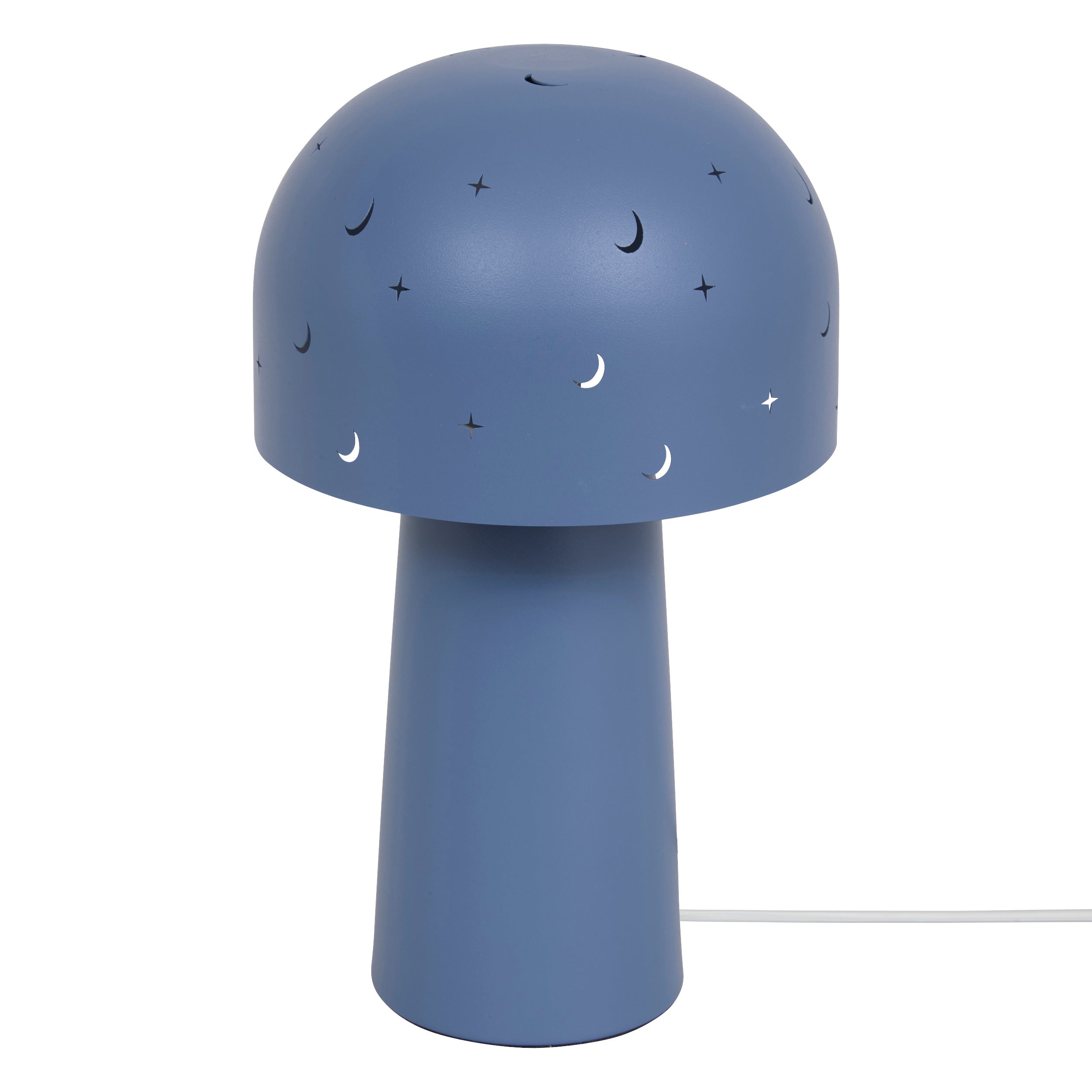 Atmosphera Kids Starry Mushroom Tafellamp - Ø16xH27cm - Blauw