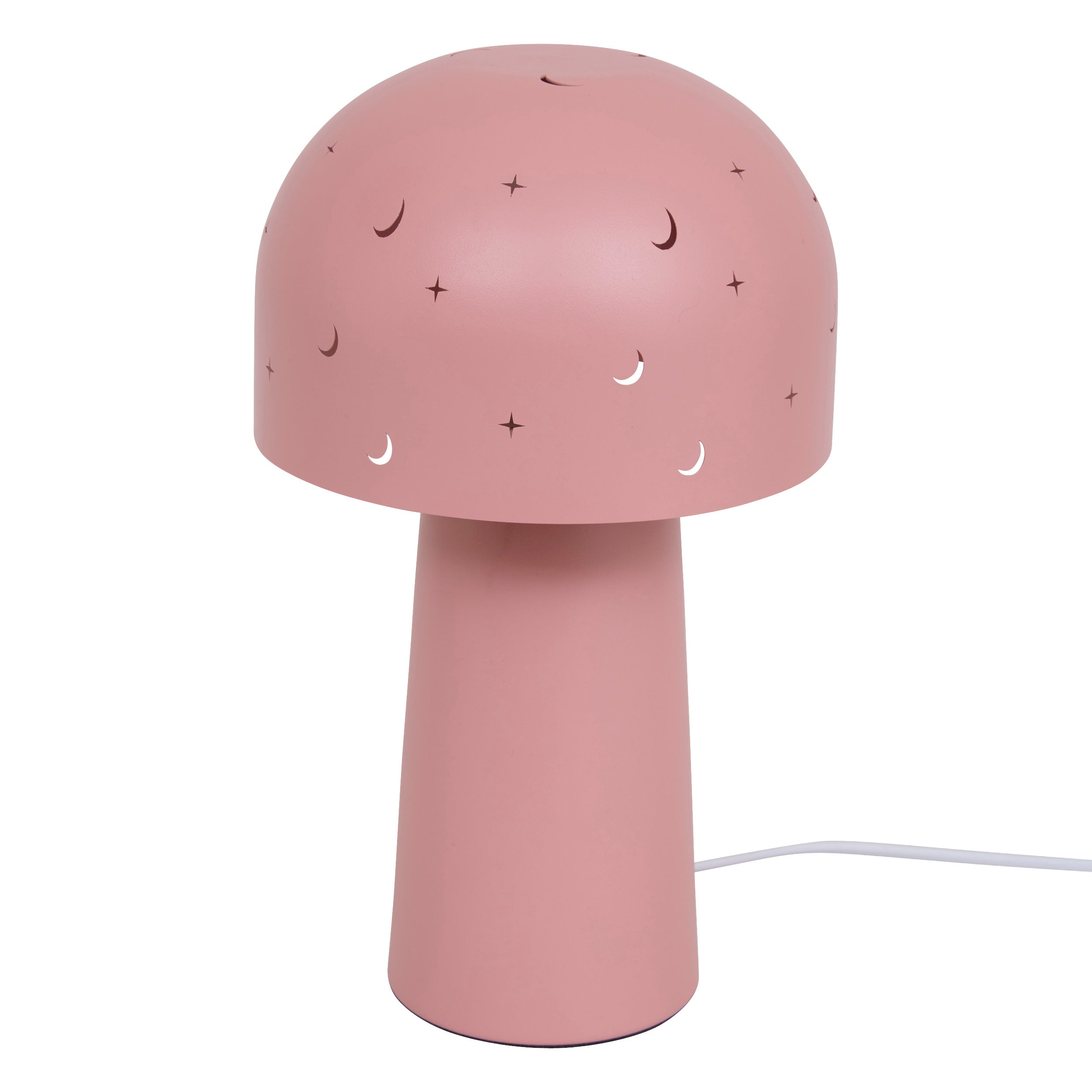 Atmosphera Kids Starry Mushroom Tafellamp - Ø16xH27cm - Roze