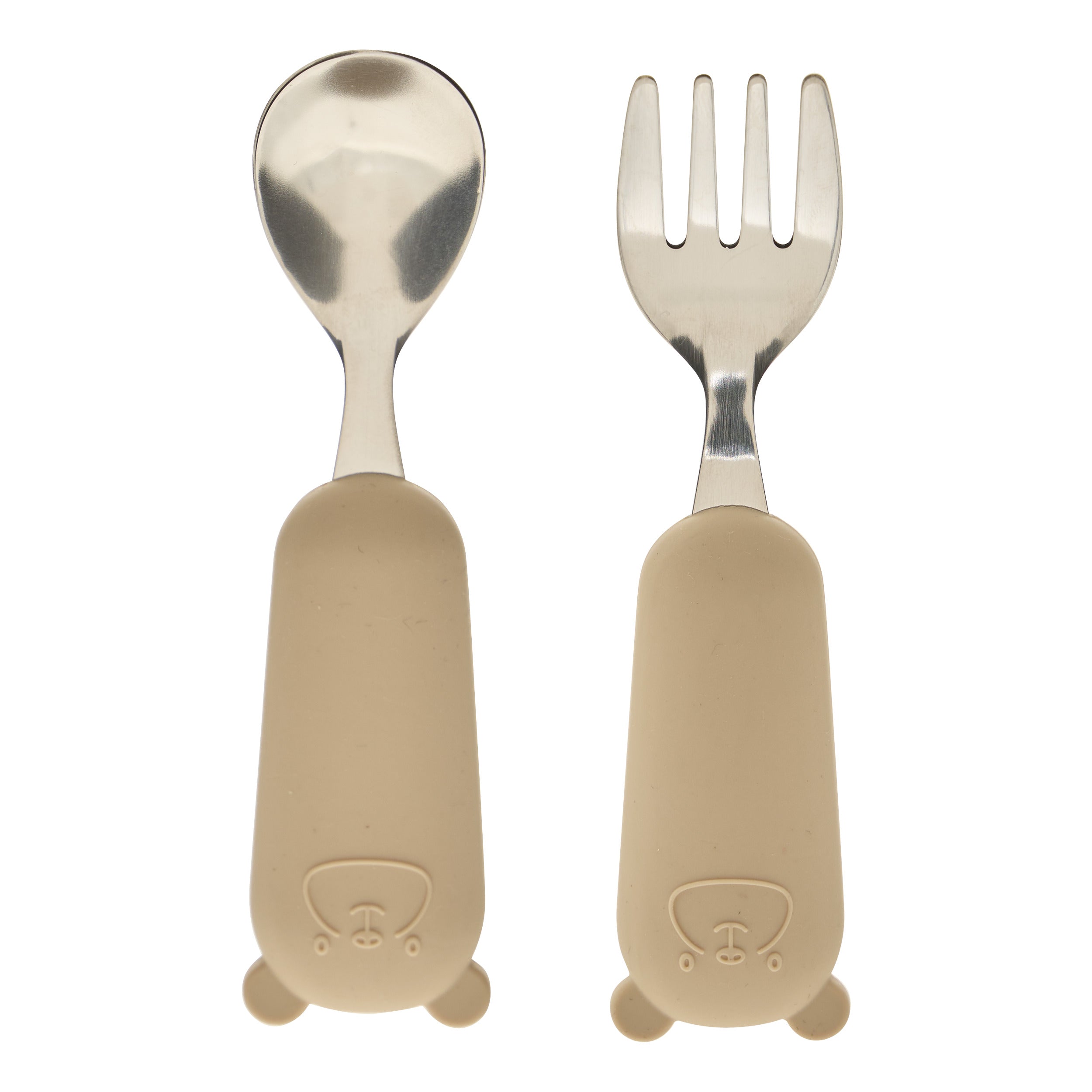 Atmosphera Ménagère avec support - 24 pièces - Géo - Taupe