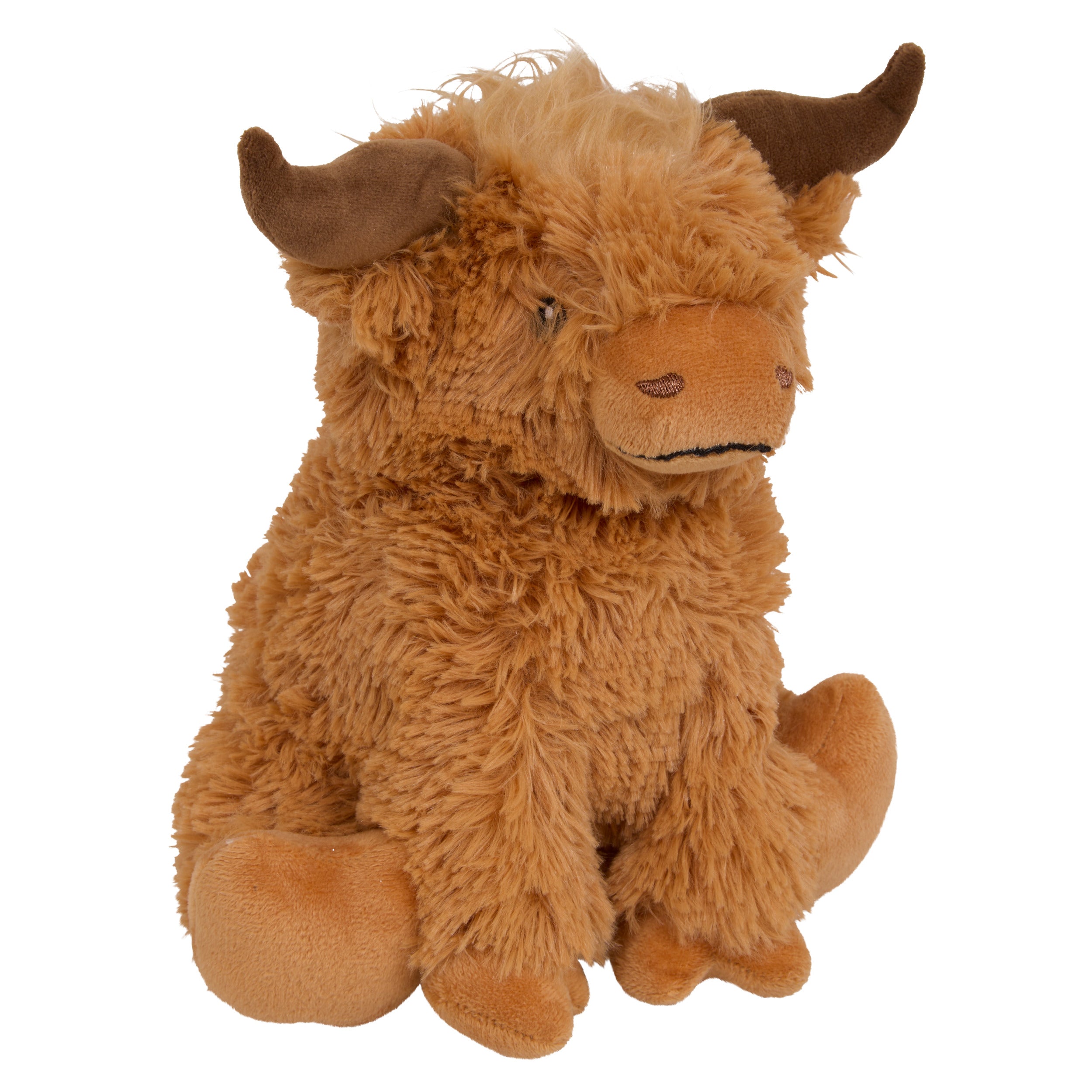 Atmosphera Kids Knuffeldier Schotse Koe Betty - 22x17x23cm - Bruin