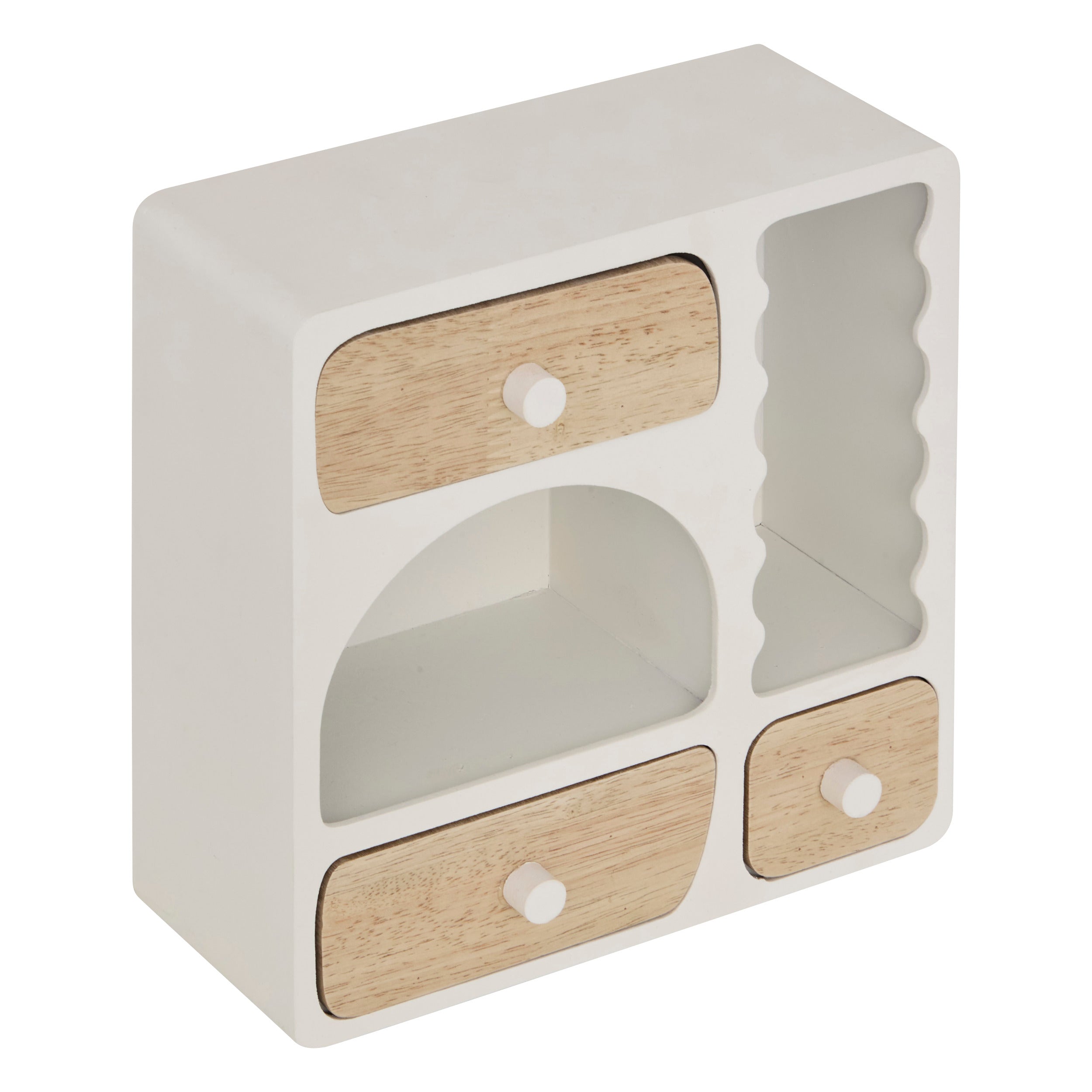 Atmosphera Kids Chéri Ladenkast - 24x11x24cm - Wit