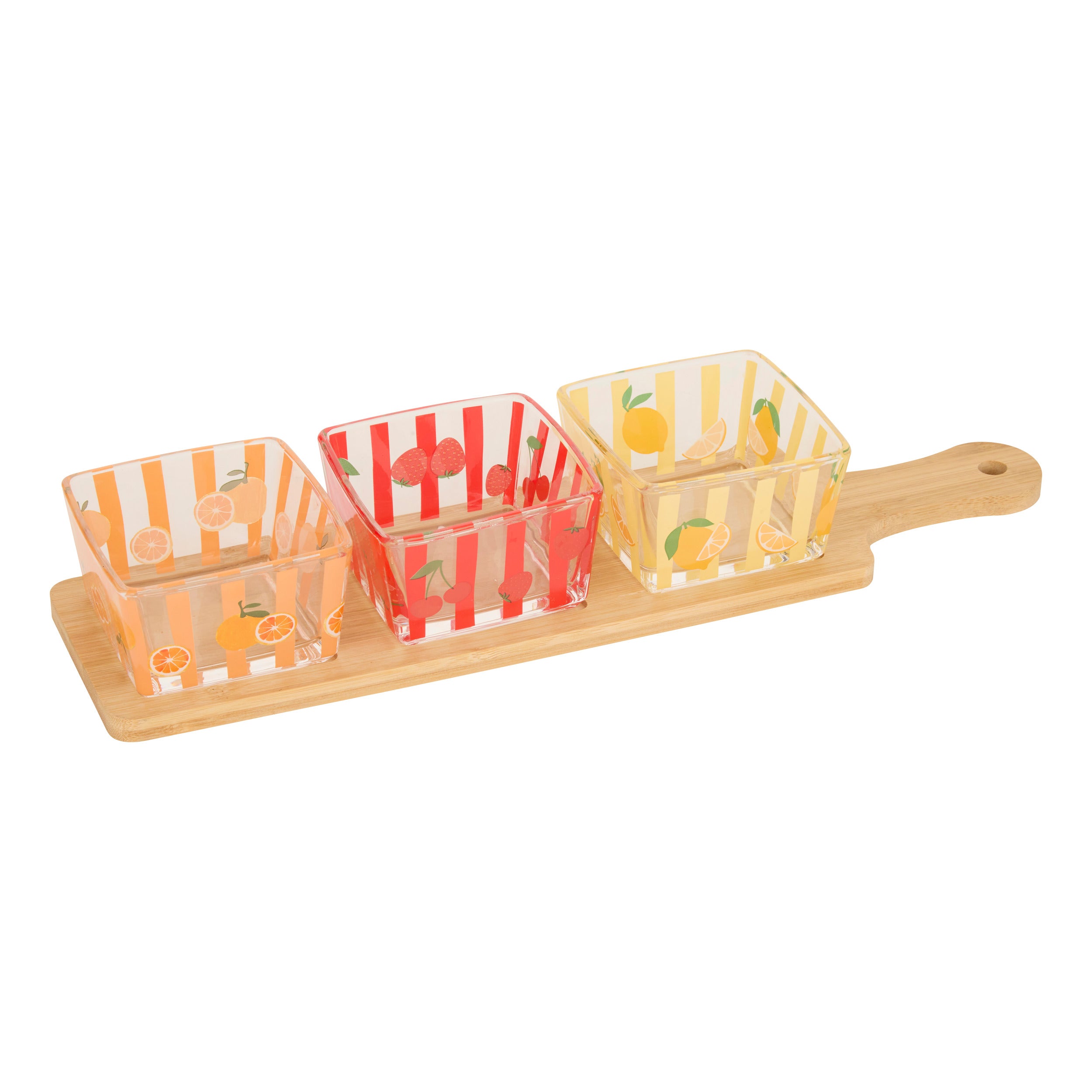 Secret de Gourmet Fruity Tapas/Aperitief set - 4-delig - Multi