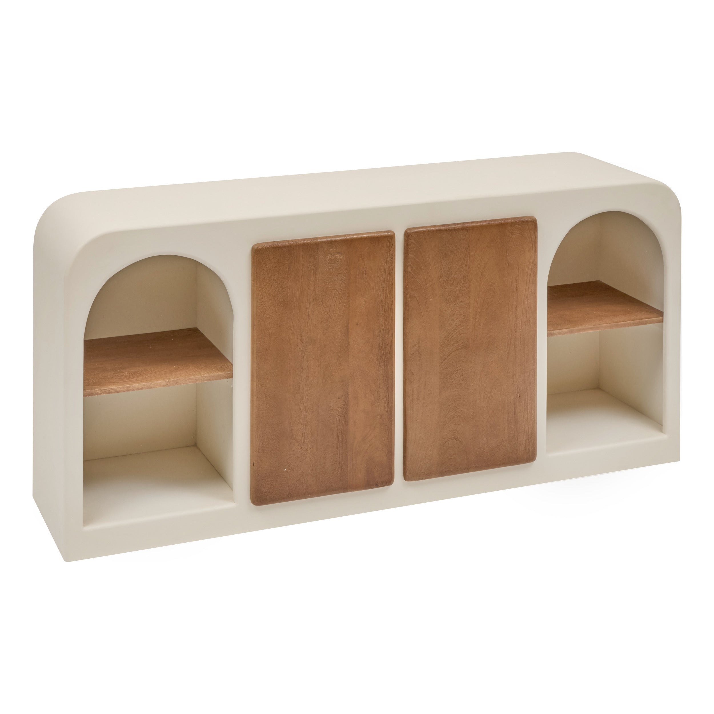 Atmospaa Colva 2D Sideboard - 140x40x81cm - Braun
