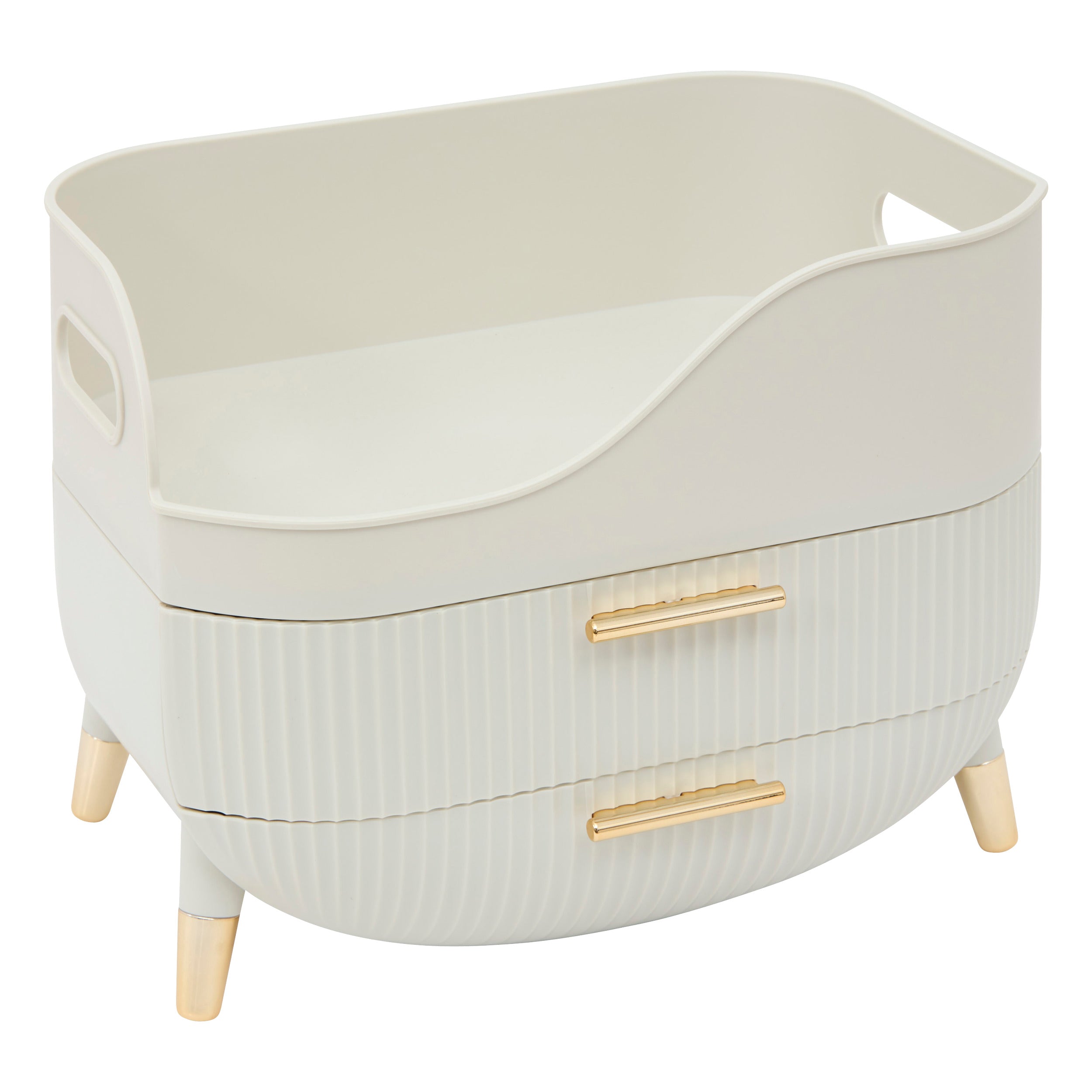 5Five Opberger Alba 2L/vak - Organizer - 26x19x20cm - Beige