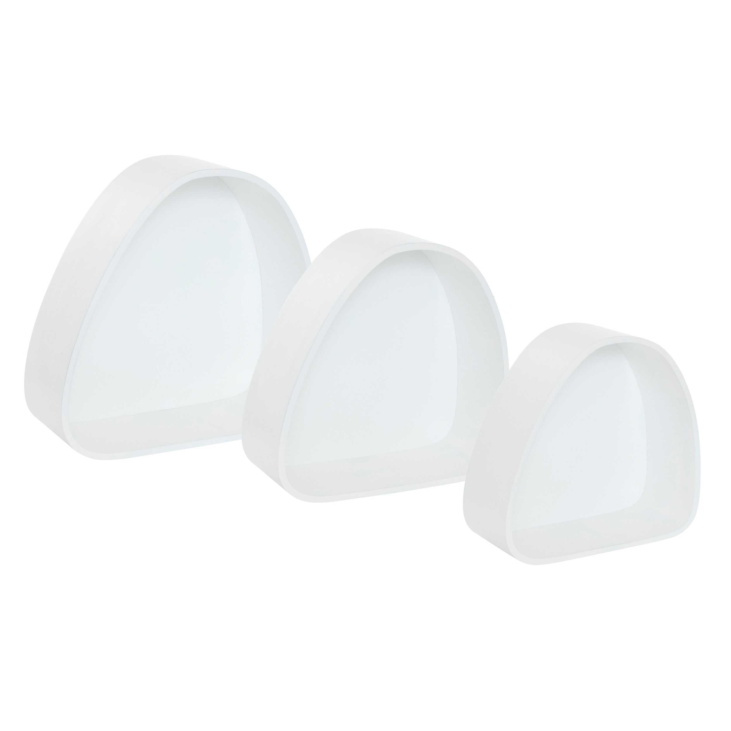 Atmosphera Etagère Murale Rivi - Blanc - 45 x 65 cm