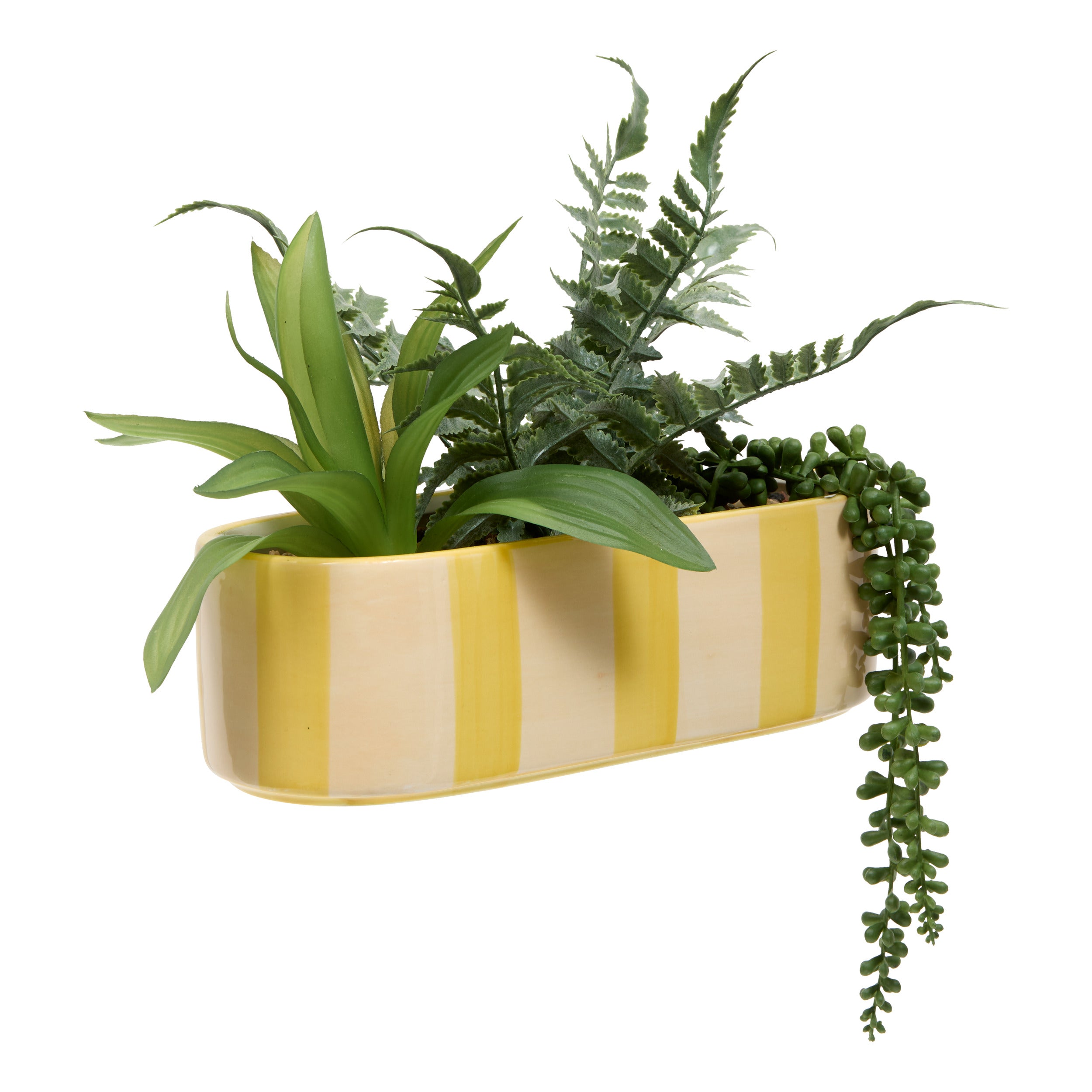 Atmosphera Set de 3 pots de fleurs Ø10/12/14cm - Doré