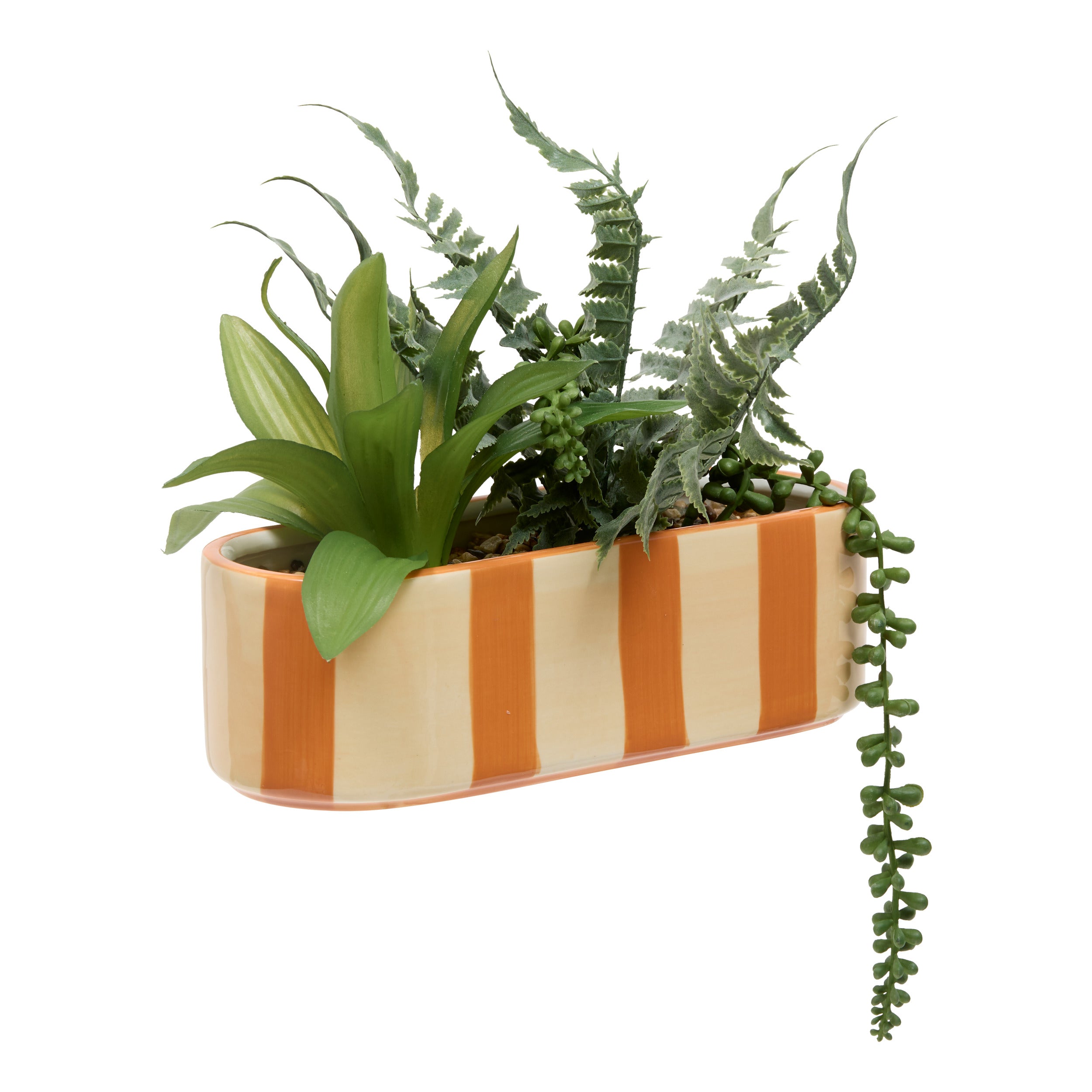 Atmosphera Set de 3 pots de fleurs Ø10/12/14cm - Doré