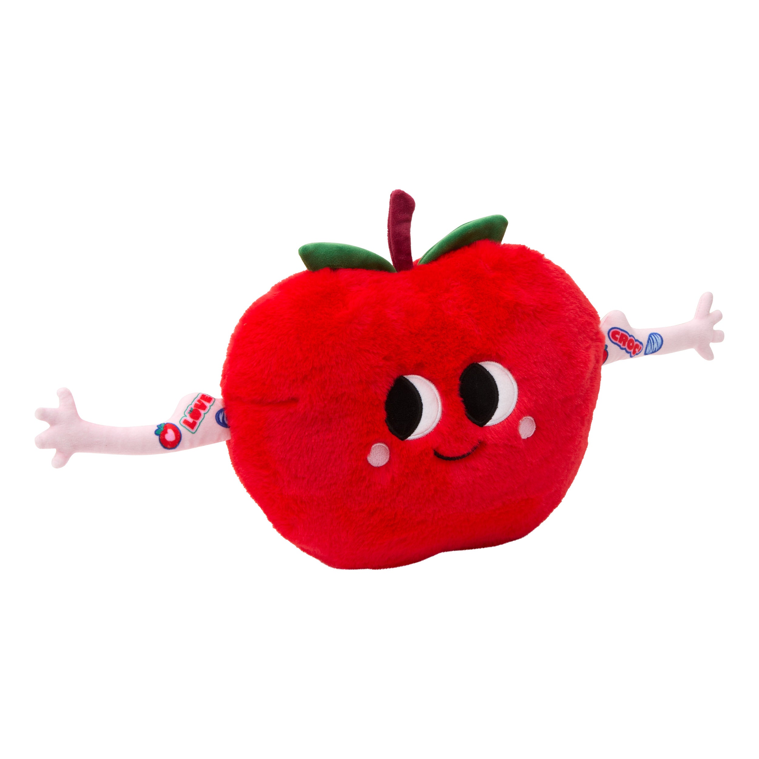 Atmosphera Kids Knuffel Appel - 18x5x28cm - Rood