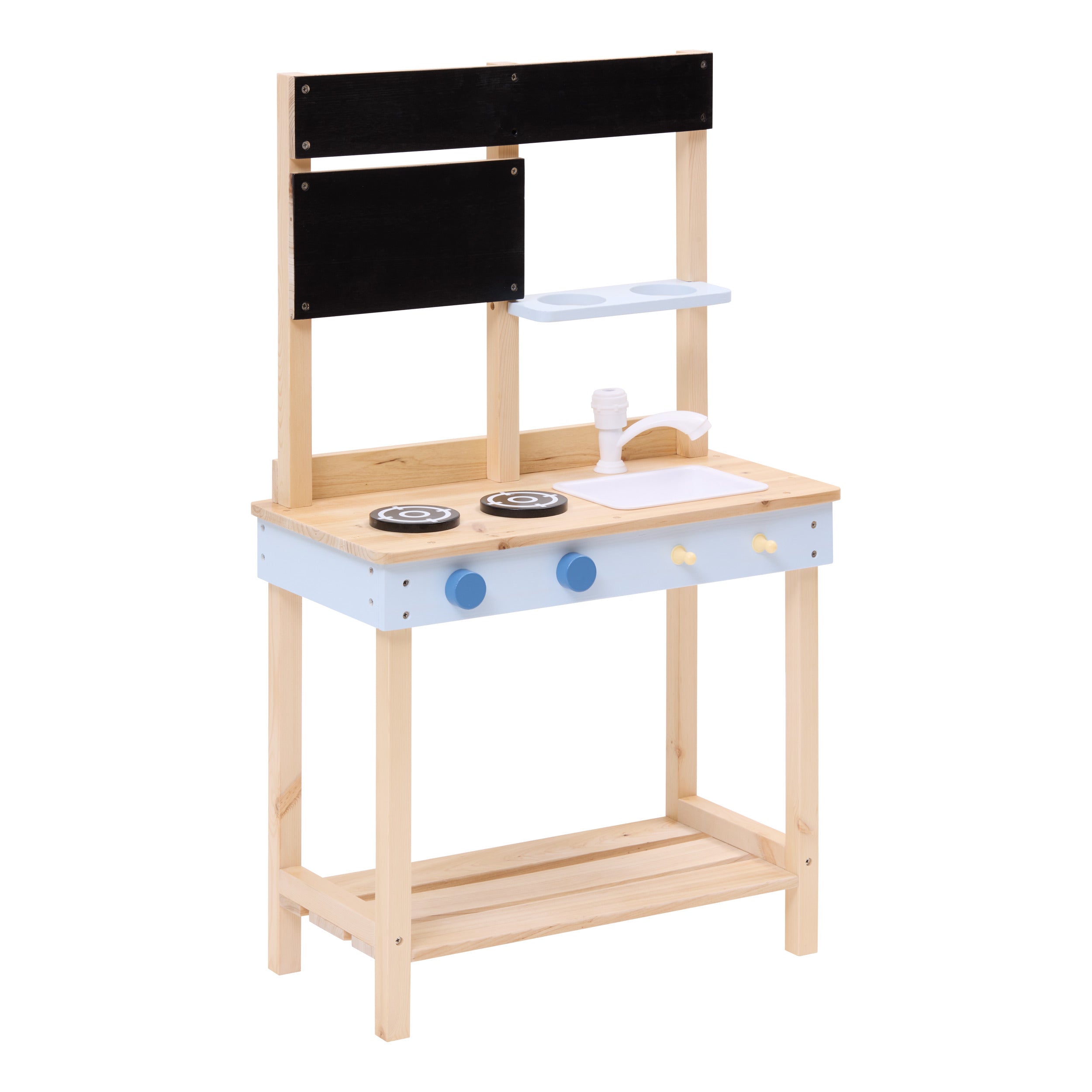 Cuisine en bois Atmosphera - Jeu d'imitation de cuisine en bois entièrement équipée - Jouets en bois