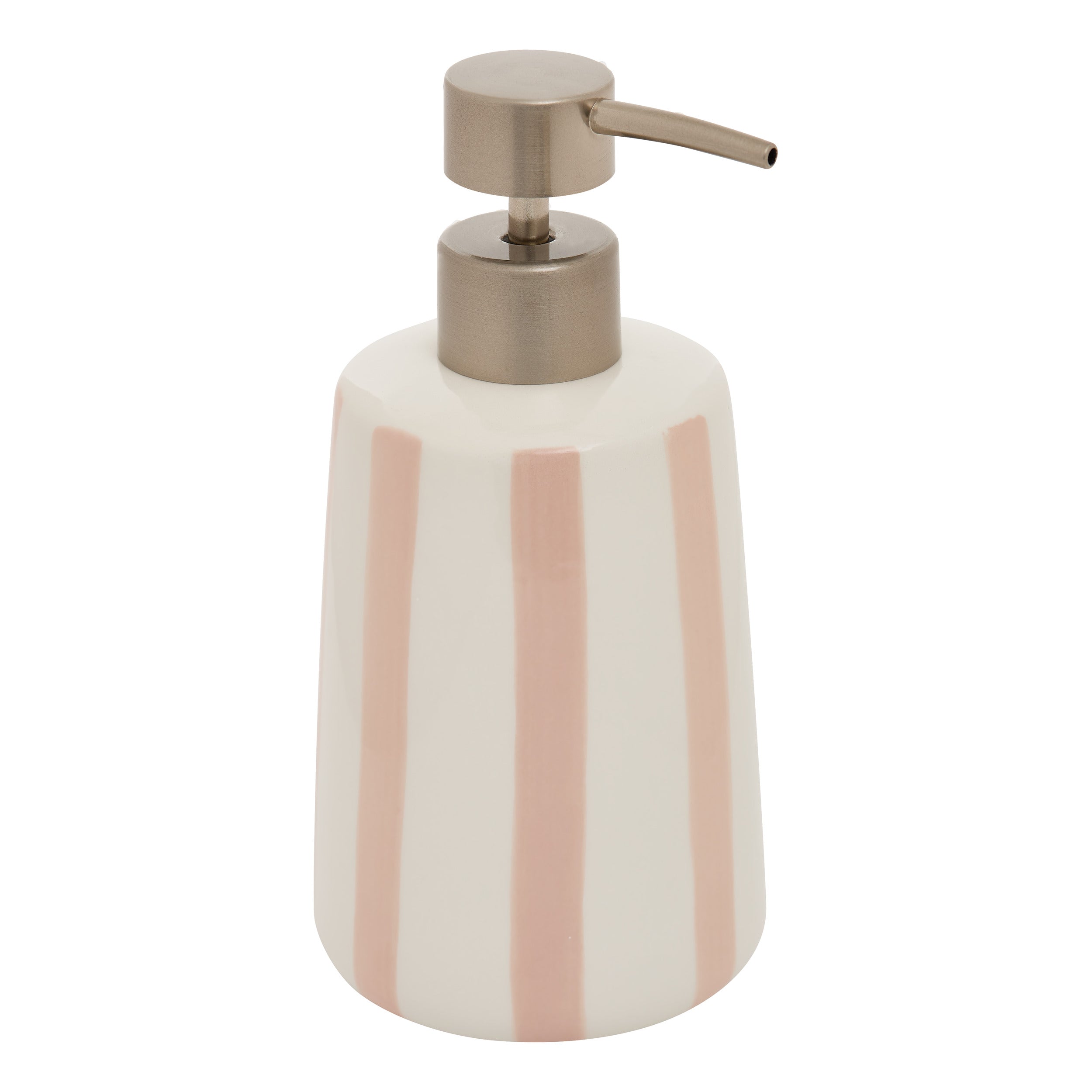5Five Strio Zeeppomp/Zeepdispenser 400ml - Ø9xH17cm - Roze