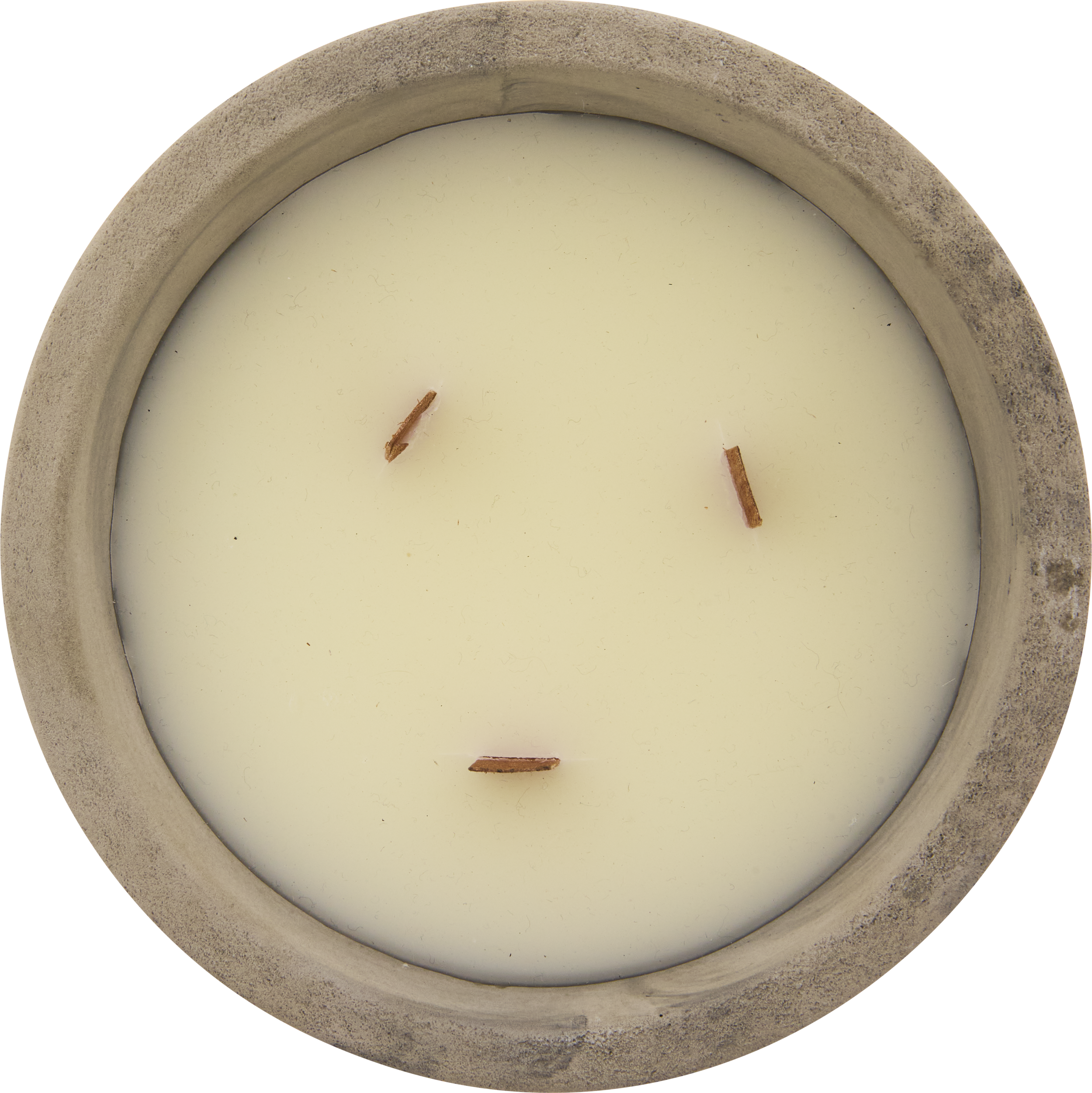 Atmosphera Sao Citronella Geurkaars in keramische pot - Ø13xH8cm - 160g - Brandtijd 6u