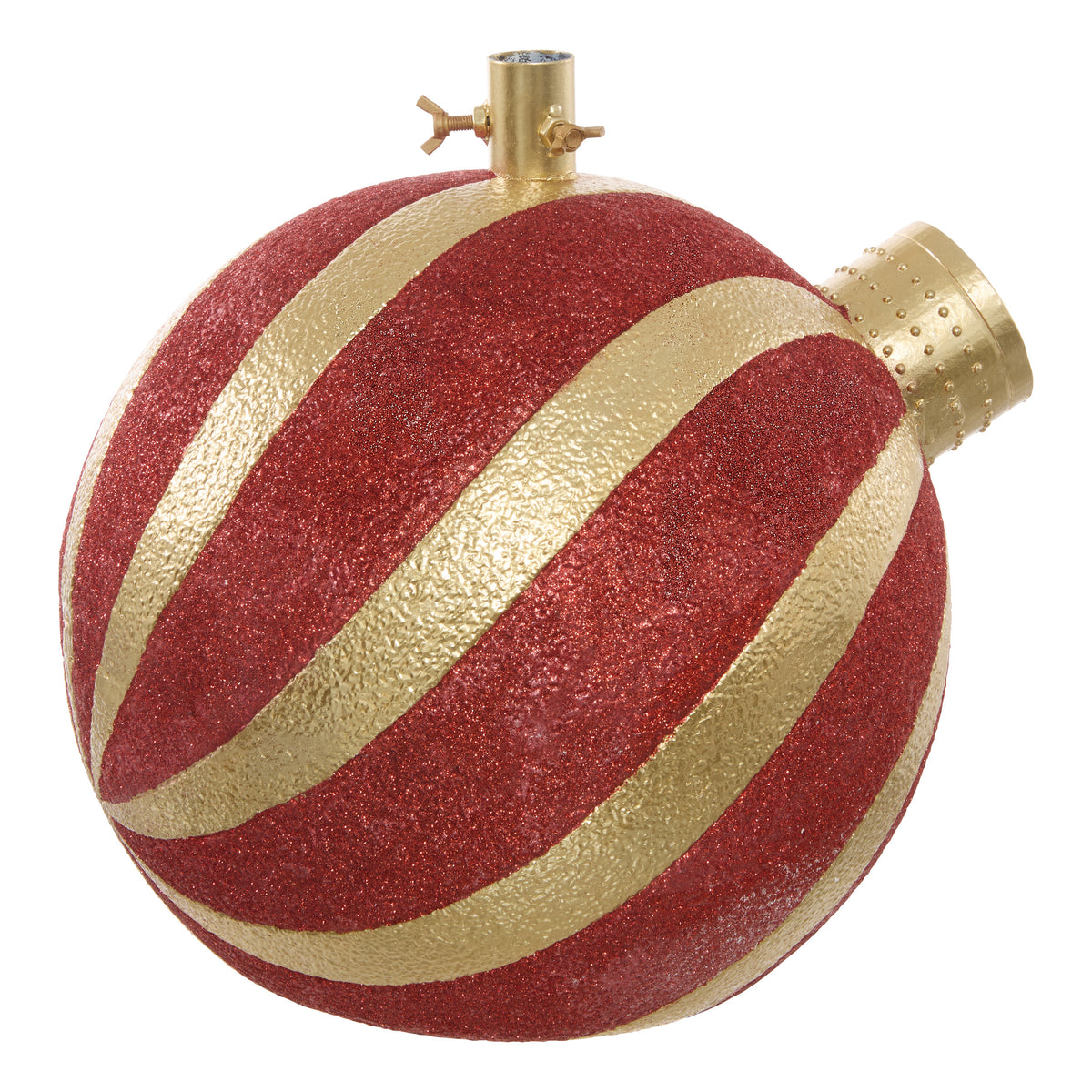 Fééric Lights and Christmas Kerstboomvoet Kerstbal - 44x40x41cm - Rood