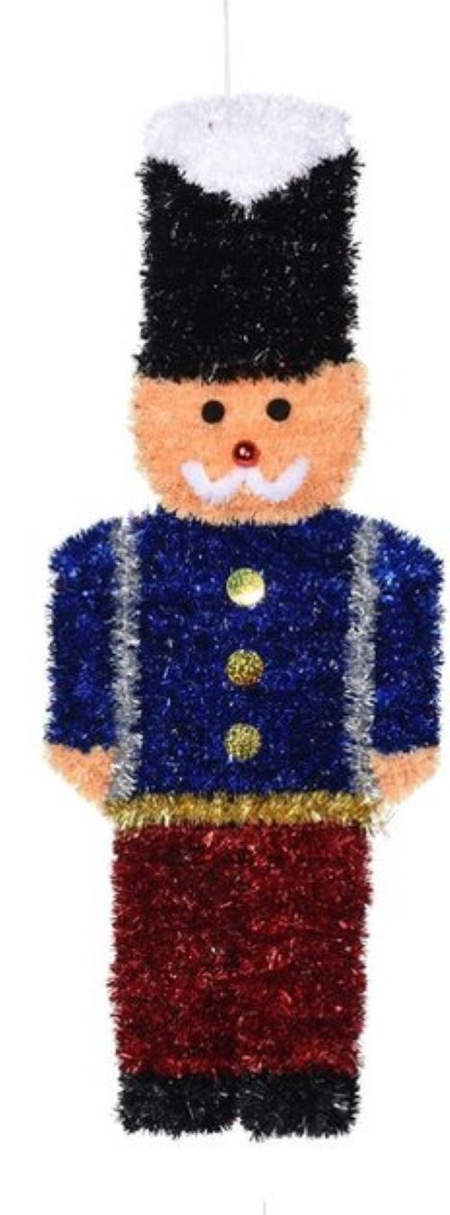 Décoration de Noël Guirlande Casse-Noisette 61 Cm - À accrocher - Noël